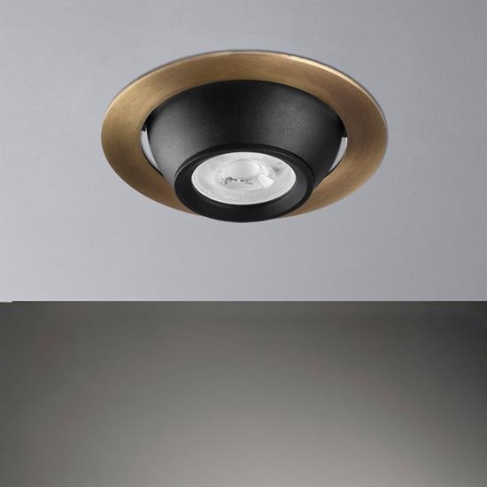 Nevo Sıva Altı Led Spot Eskitme Siyah ND330