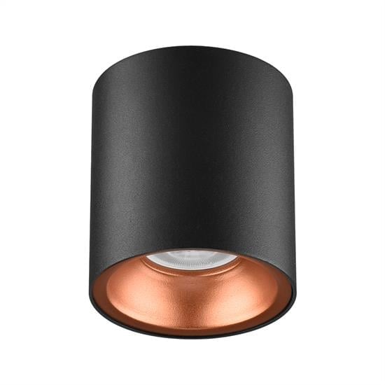 Nevo Sıva Üstü Led Spot Siyah Bakır NS238