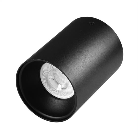 Nevo Sıva Üstü Led Spot Siyah NS238-1