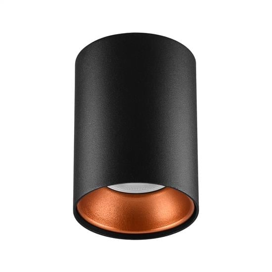 Nevo Sıva Üstü Led Spot Siyah Portakal NS238-1