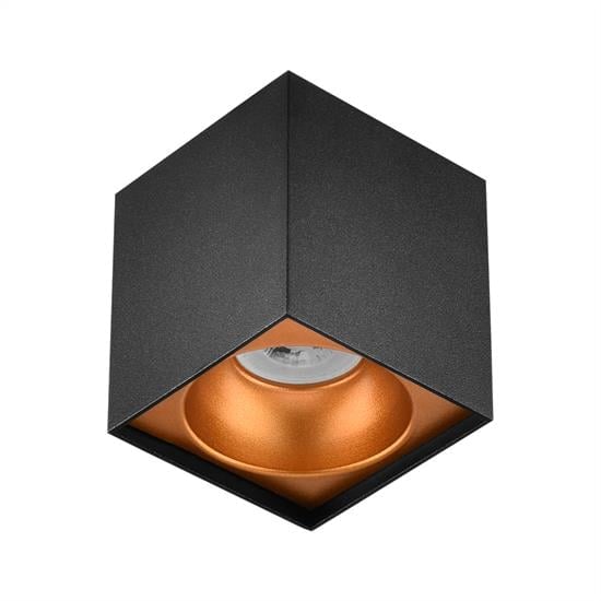 Nevo Sıva Üstü Led Spot Siyah Portakal NS245
