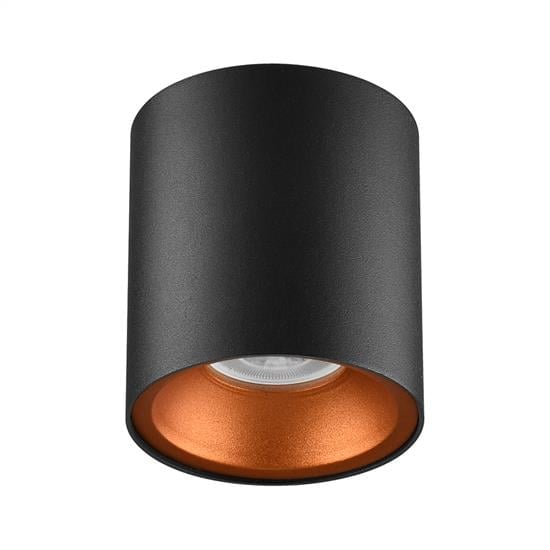 Nevo Sıva Üstü Led Spot Siyah Portakal NS238