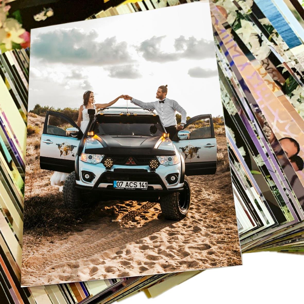 200 Adet 10x15 Koton Albümümlü Paket