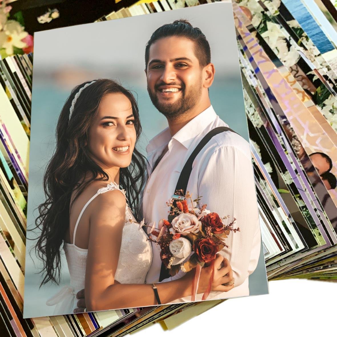 300 Adet 10x15 Koton Albümümlü Paket