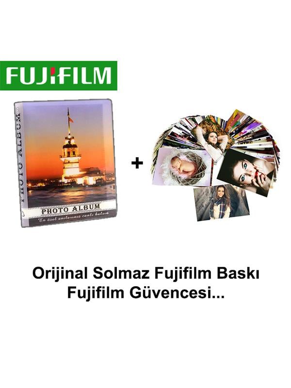 36 adet 10x15 Fotoğraf Baskı Ve 36 Adet Fotoğraf Kapasiteli Albüm