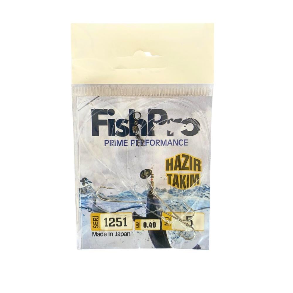 FishPro | FishPro 3 İğneli Hazır Takım 1251 0.40MM (Hırsızlı) - 5