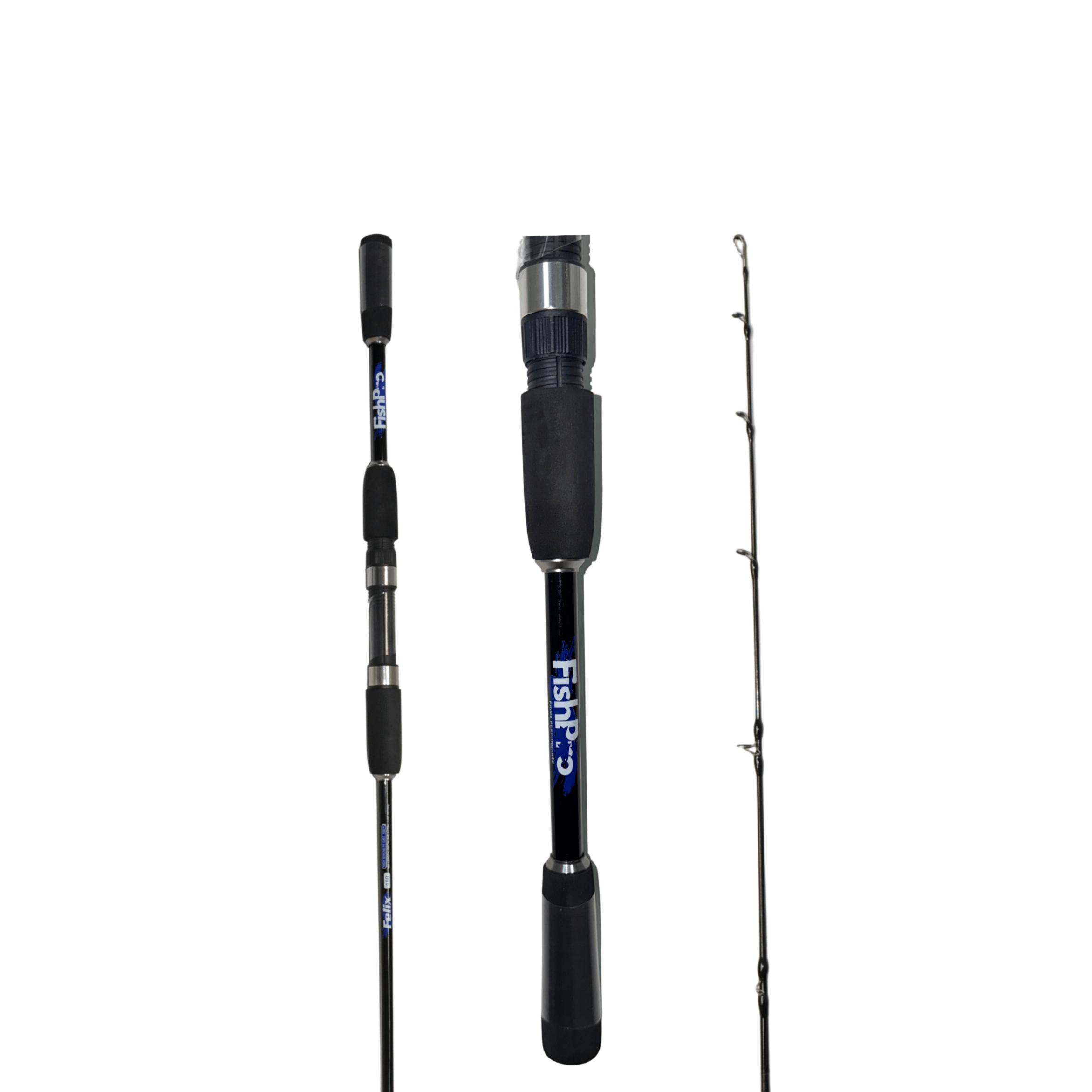 FishPro | FishPro Felix 150cm 50-150gr Black Tekne Kamışı