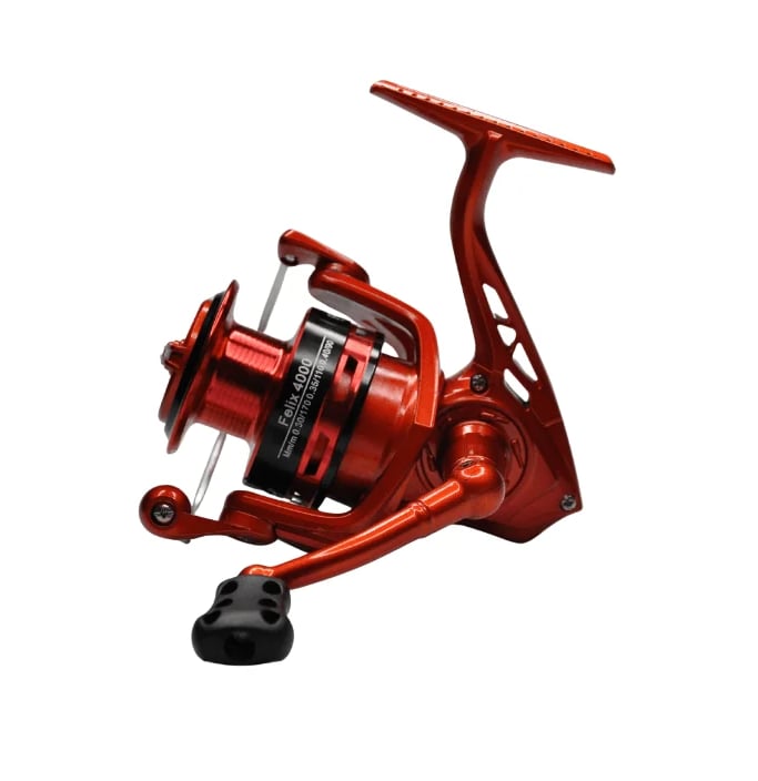 FishPro | FishPro Felix 3000 Kırmızı Spin Olta Makinesi