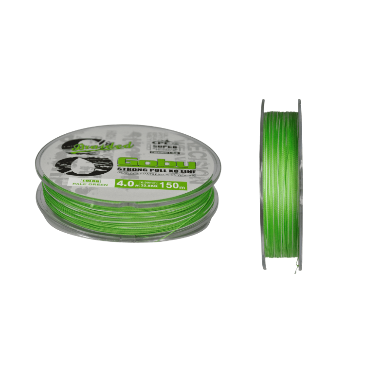 FishPro | FishPro Goby 150m X8 Pale Green İp Misina - 0.06 MM