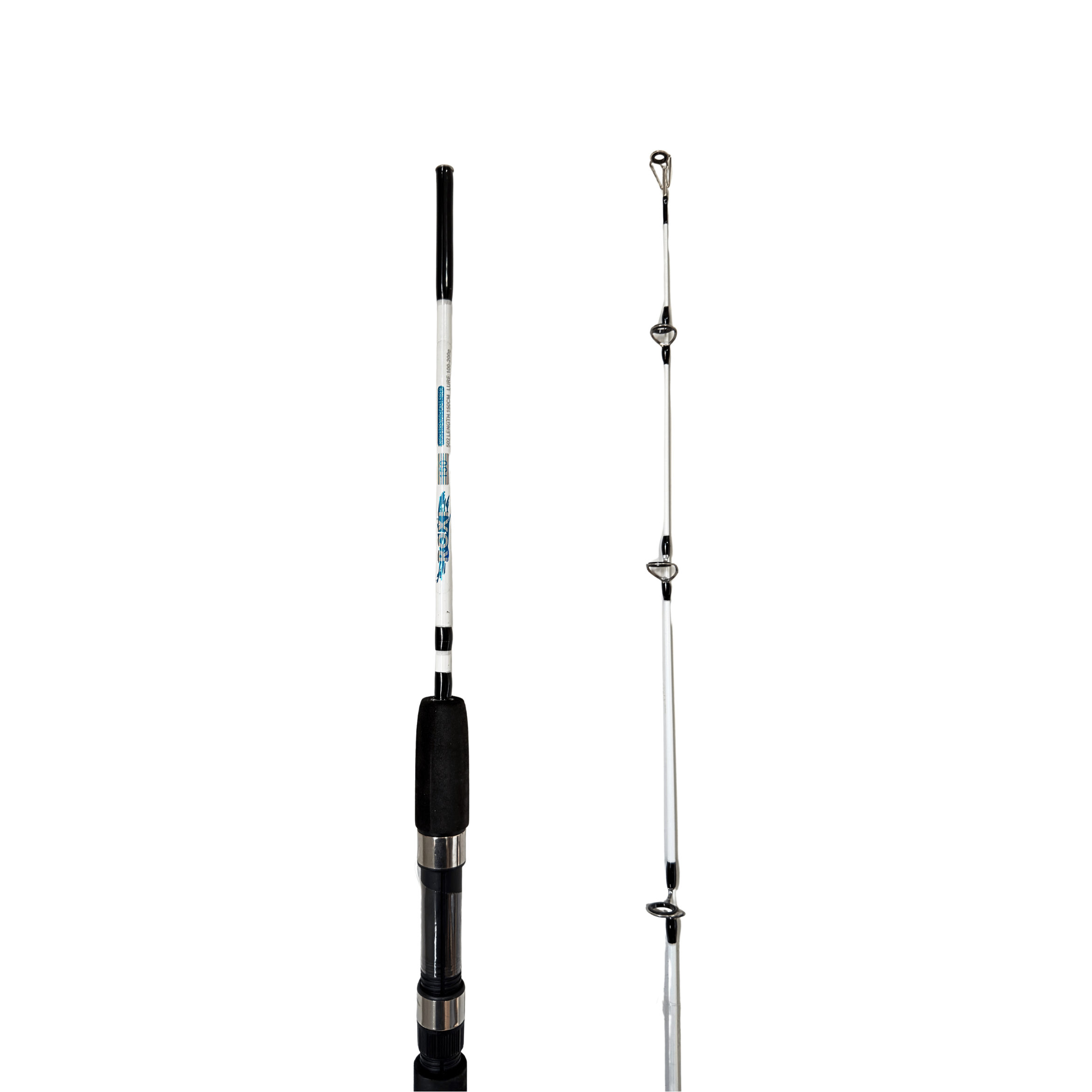 FishPro | FishPro Roxi 135cm 100-200gr White Tekne Kamışı