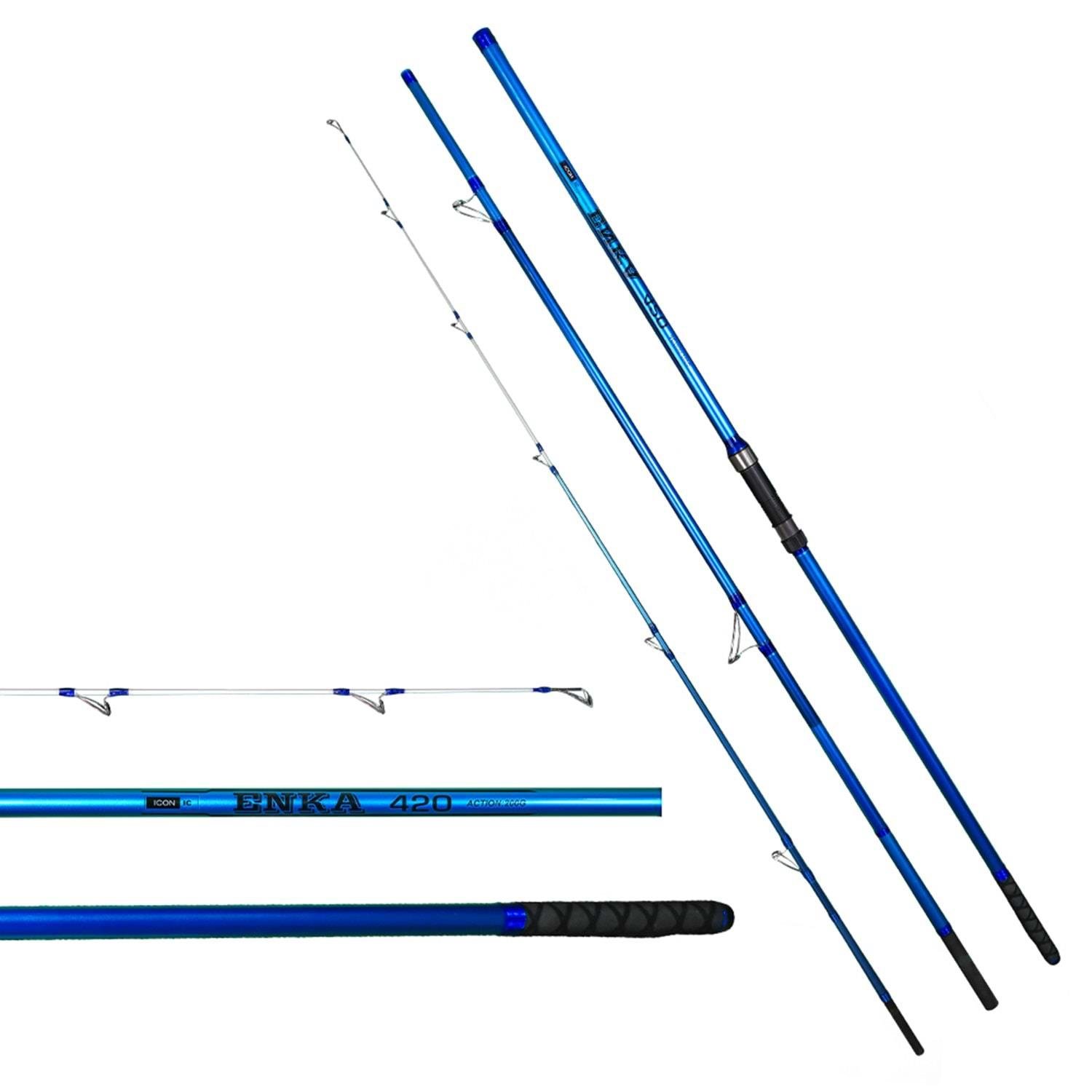 ICON-IC Enka 420 cm 200gr 3 Parça Surf Kamışı