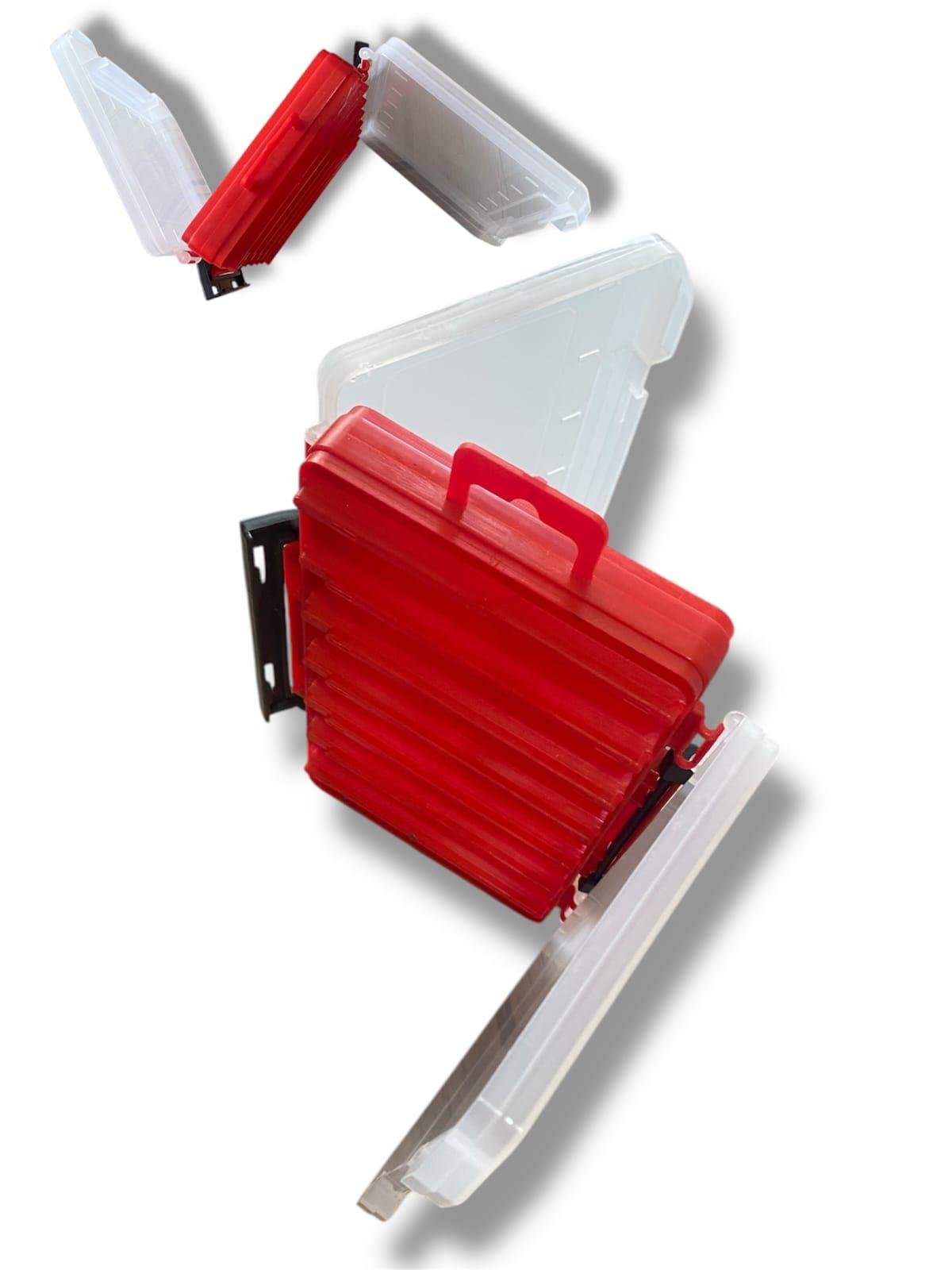 ICON-IC | ICON-IC Çift Taraflı Sahte Balık Kutusu 19cm x 12cm x 3,5cm - YEŞİL