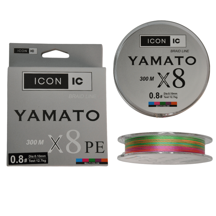 ICON-IC | ICON-IC Yamato 300m X8 Multicolor İp Misina