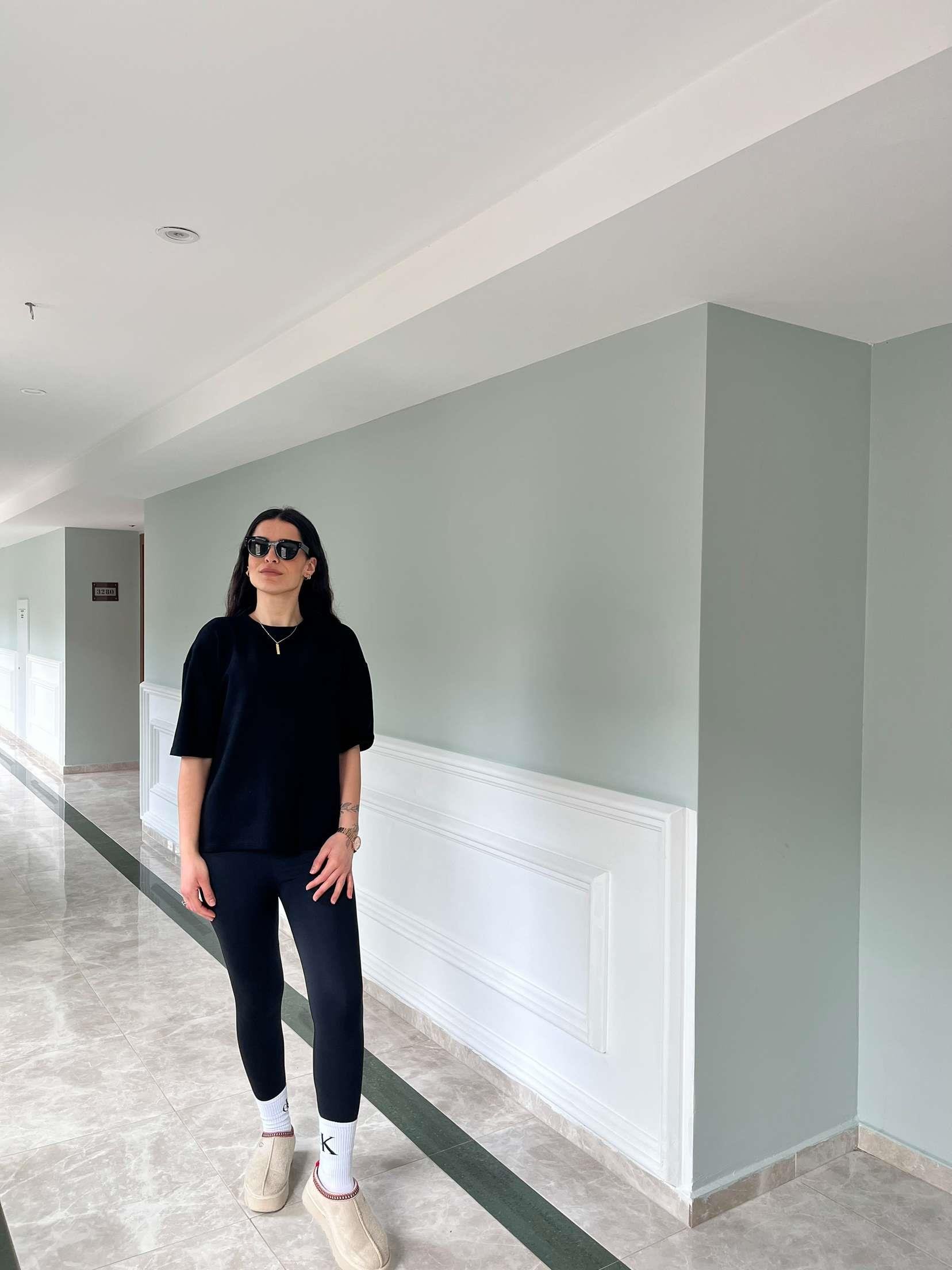 Modal Kumaş Basic Tshirt