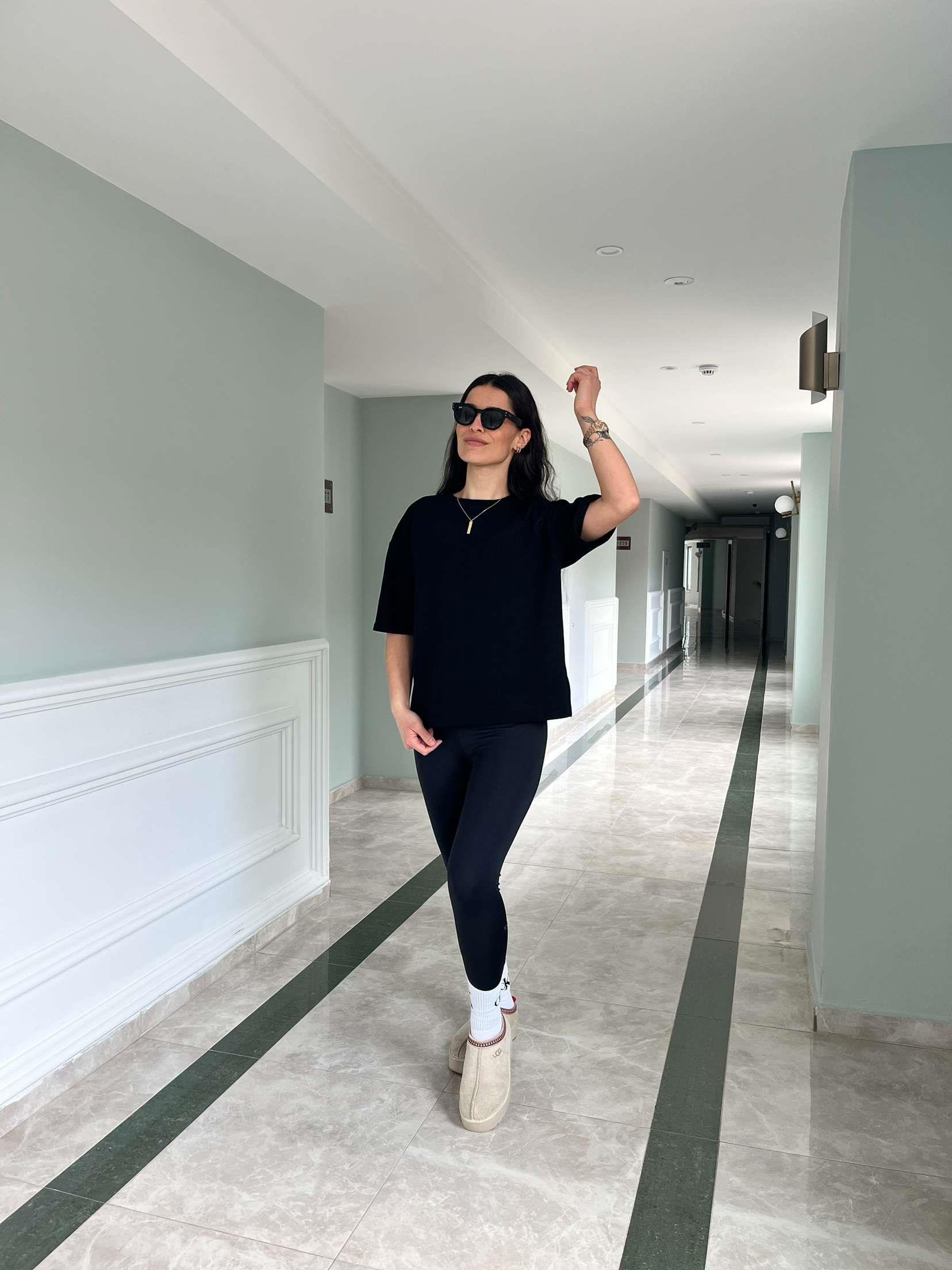 Modal Kumaş Basic Tshirt