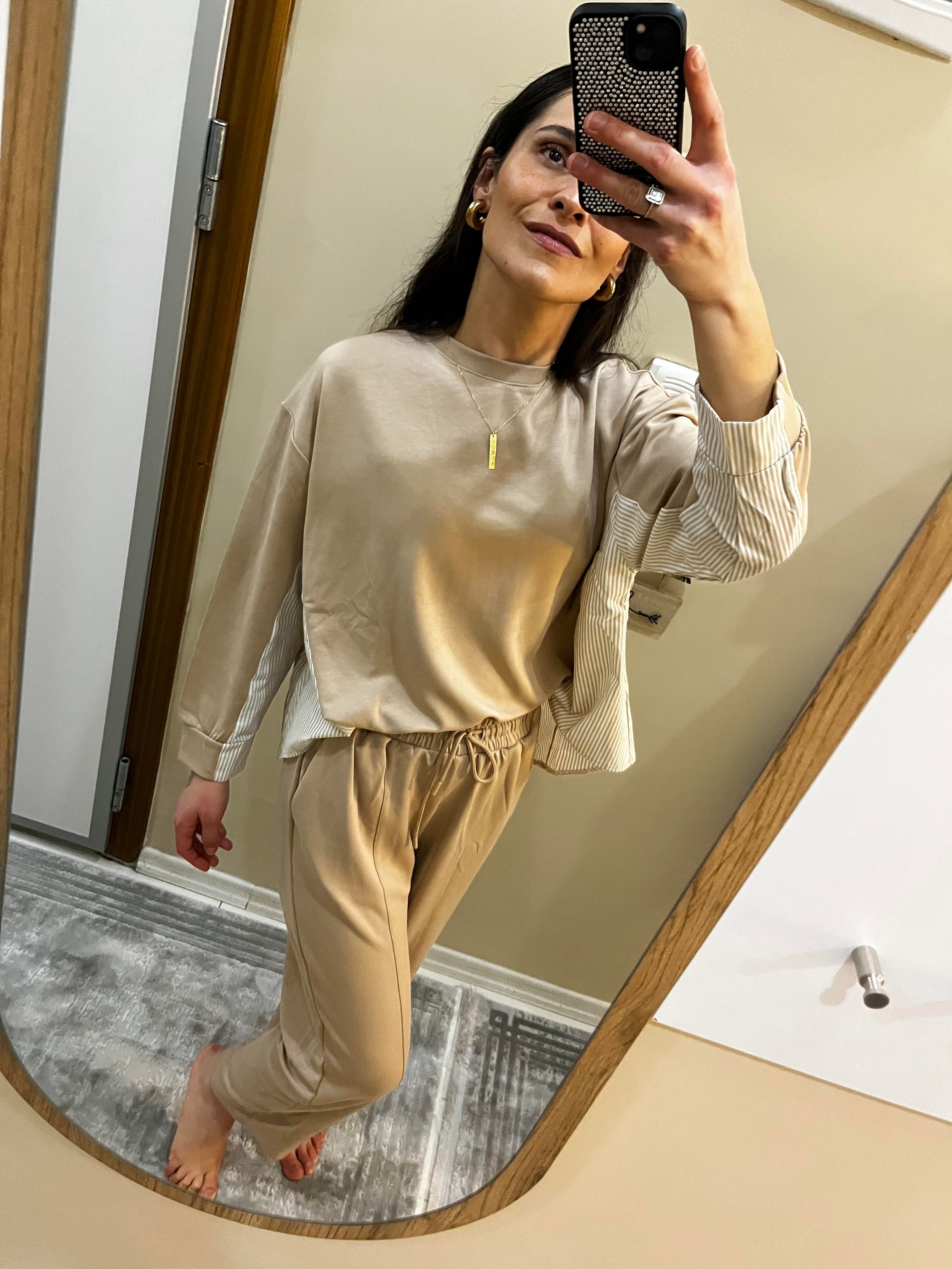 Oysh Kumaş Gömlek Detaylı Takım