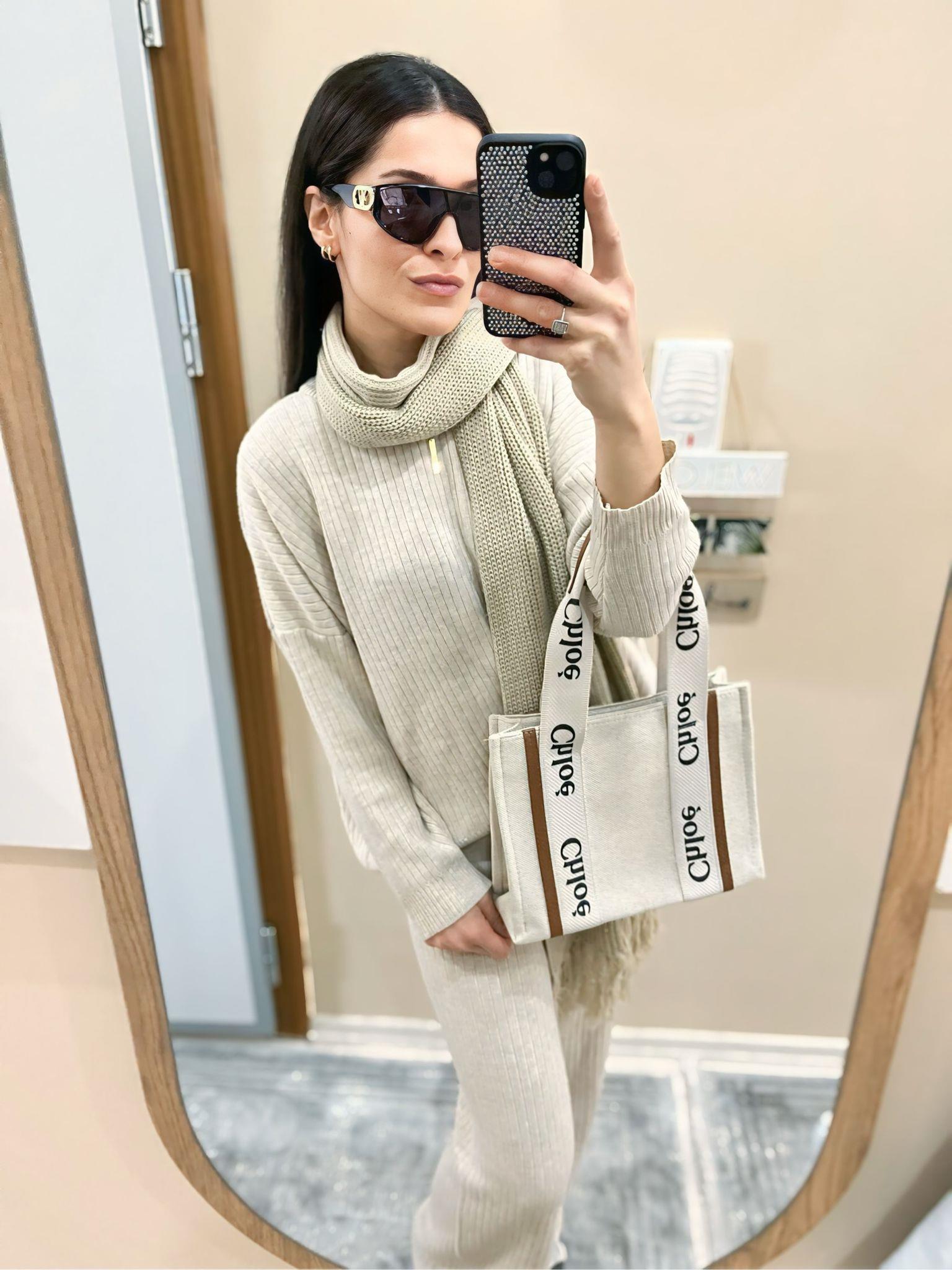 Taş Rengi Triko Takım