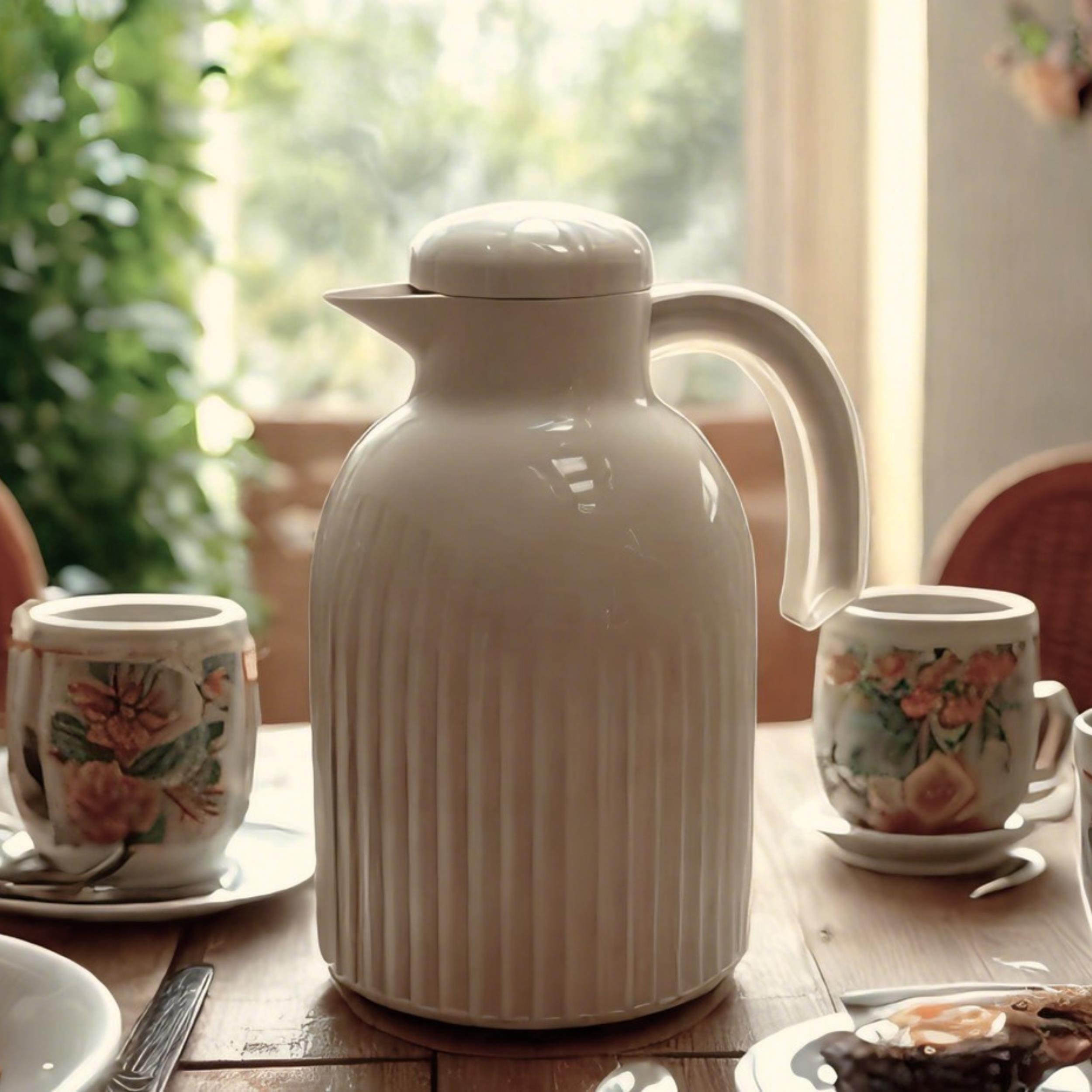 1.5 Lt Camlı Termos (1185 Glazed Thermos)