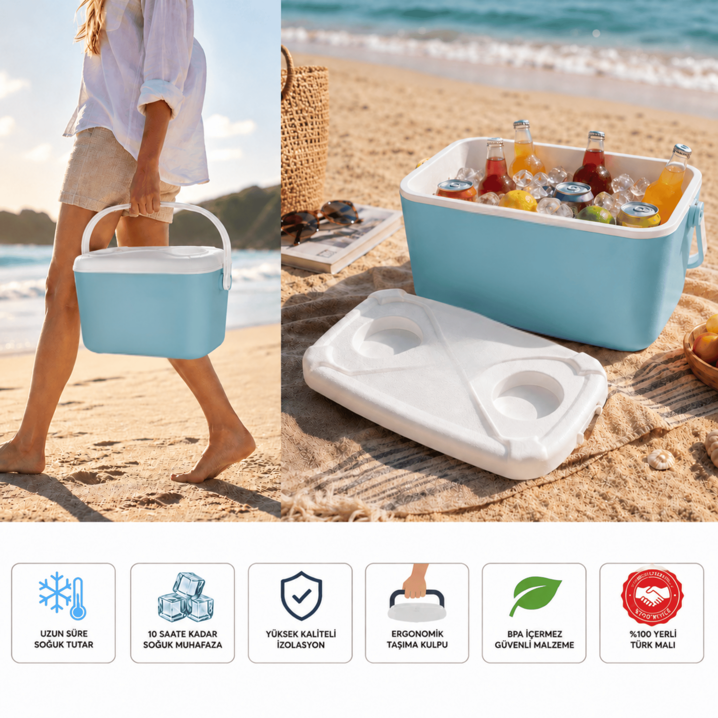 10 LT BUZZY BUZLUK TERMOS (1180 COOLER BOX)