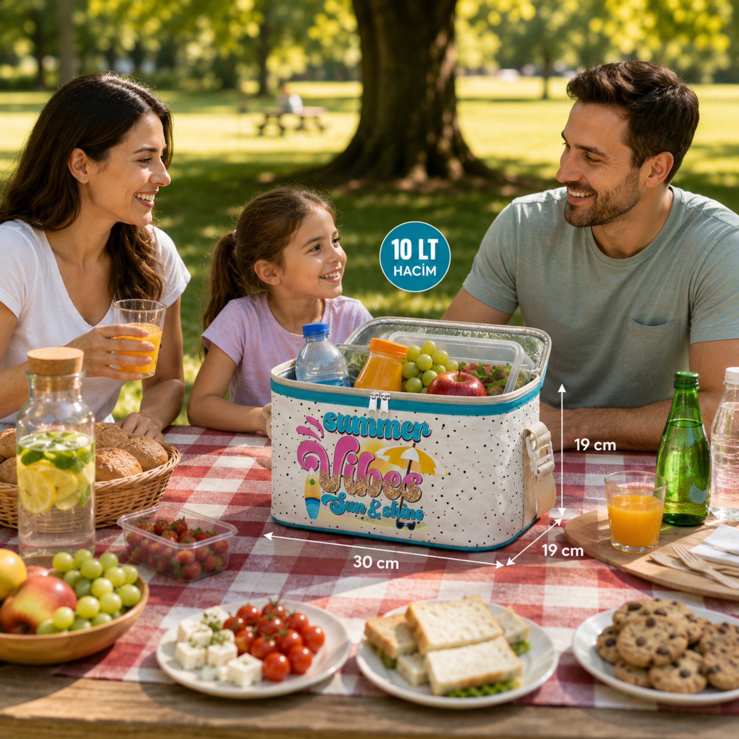 10 LT Yemek Taşıma Çantası Isı - Yalıtımlı Termal Çanta