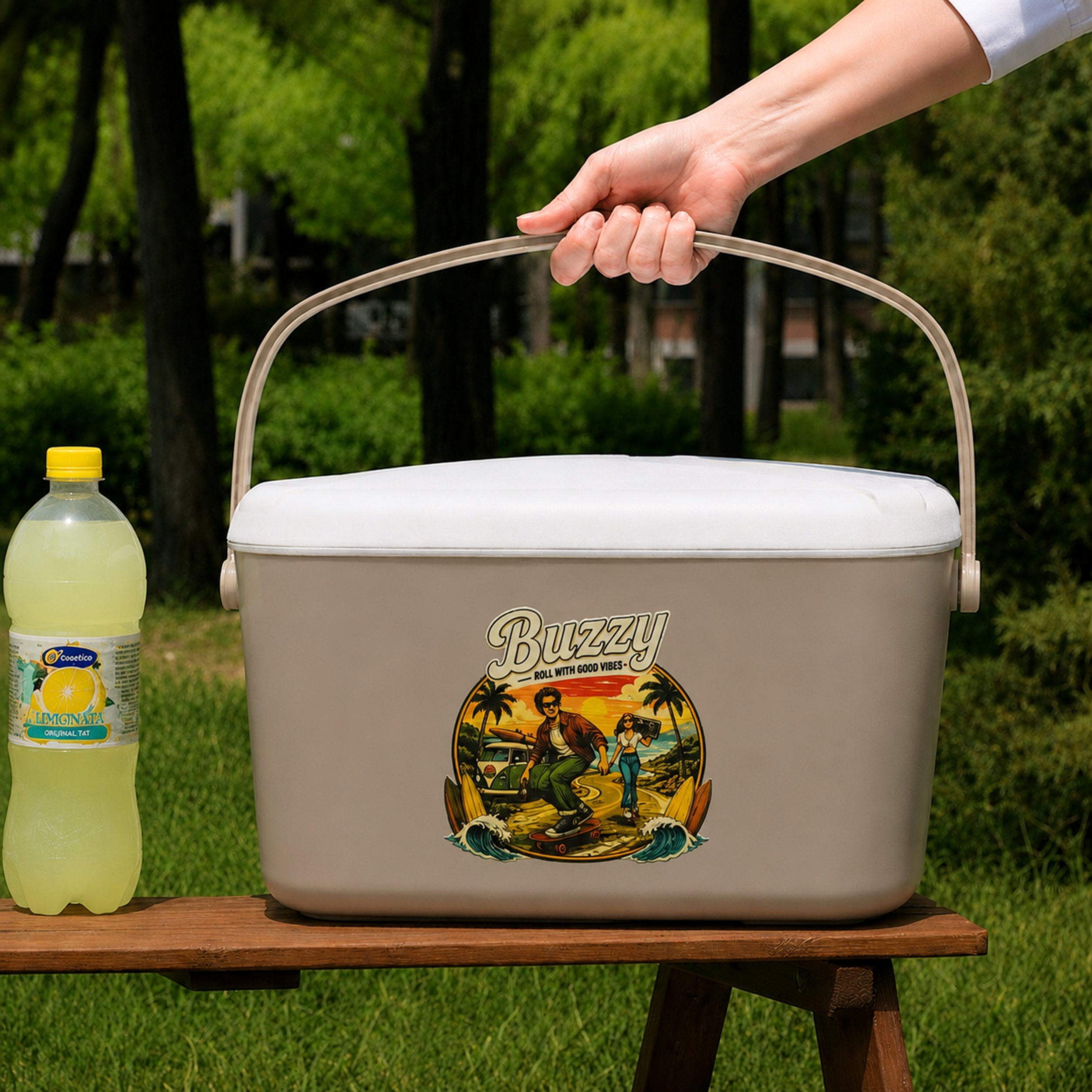 15 LT BUZZY RETRO BUZLUK TERMOS (1177 COOLER BOX)