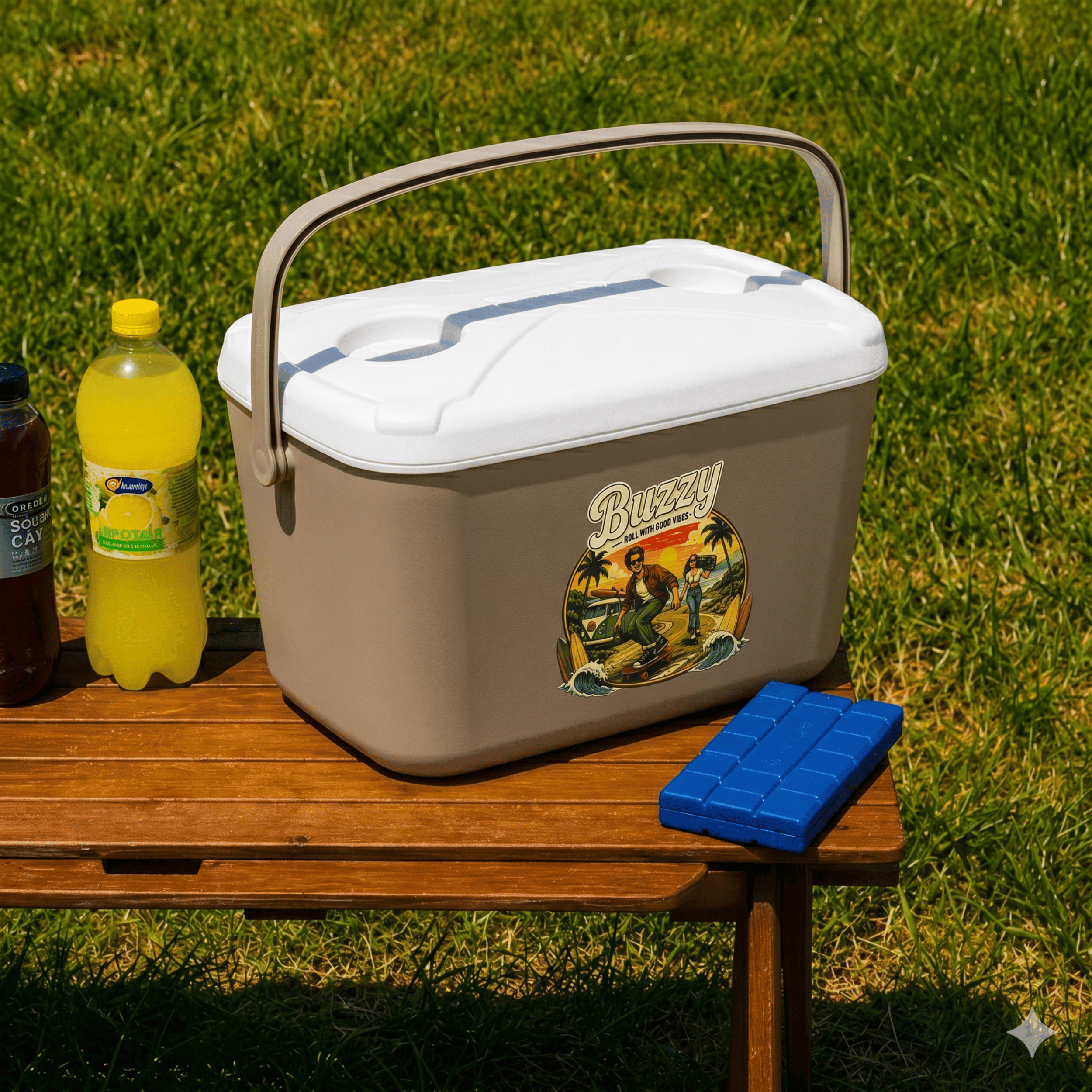 15 LT BUZZY RETRO BUZLUK TERMOS (1177 COOLER BOX)