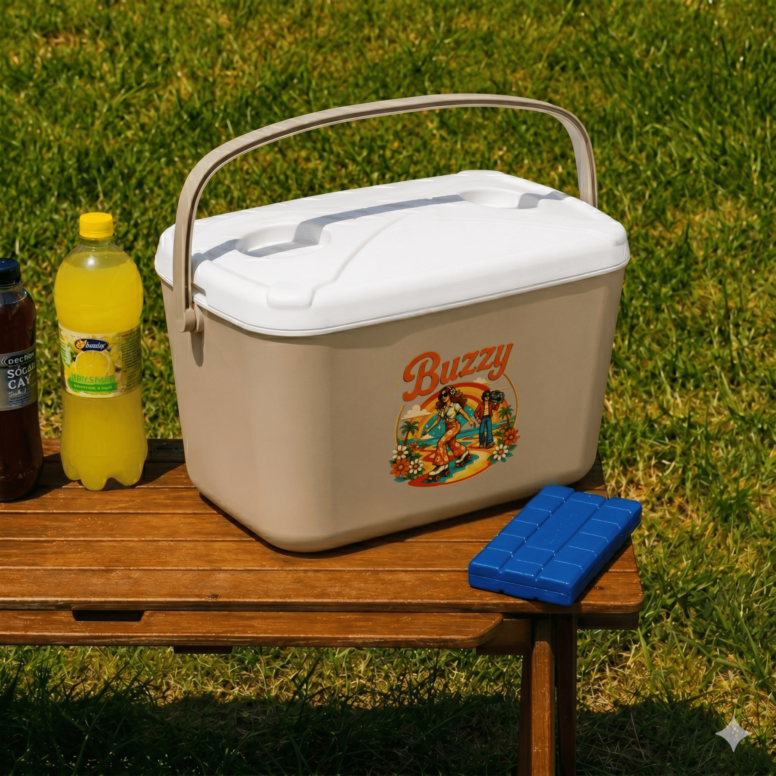 15 LT BUZZY RETRO BUZLUK TERMOS (1177 COOLER BOX)