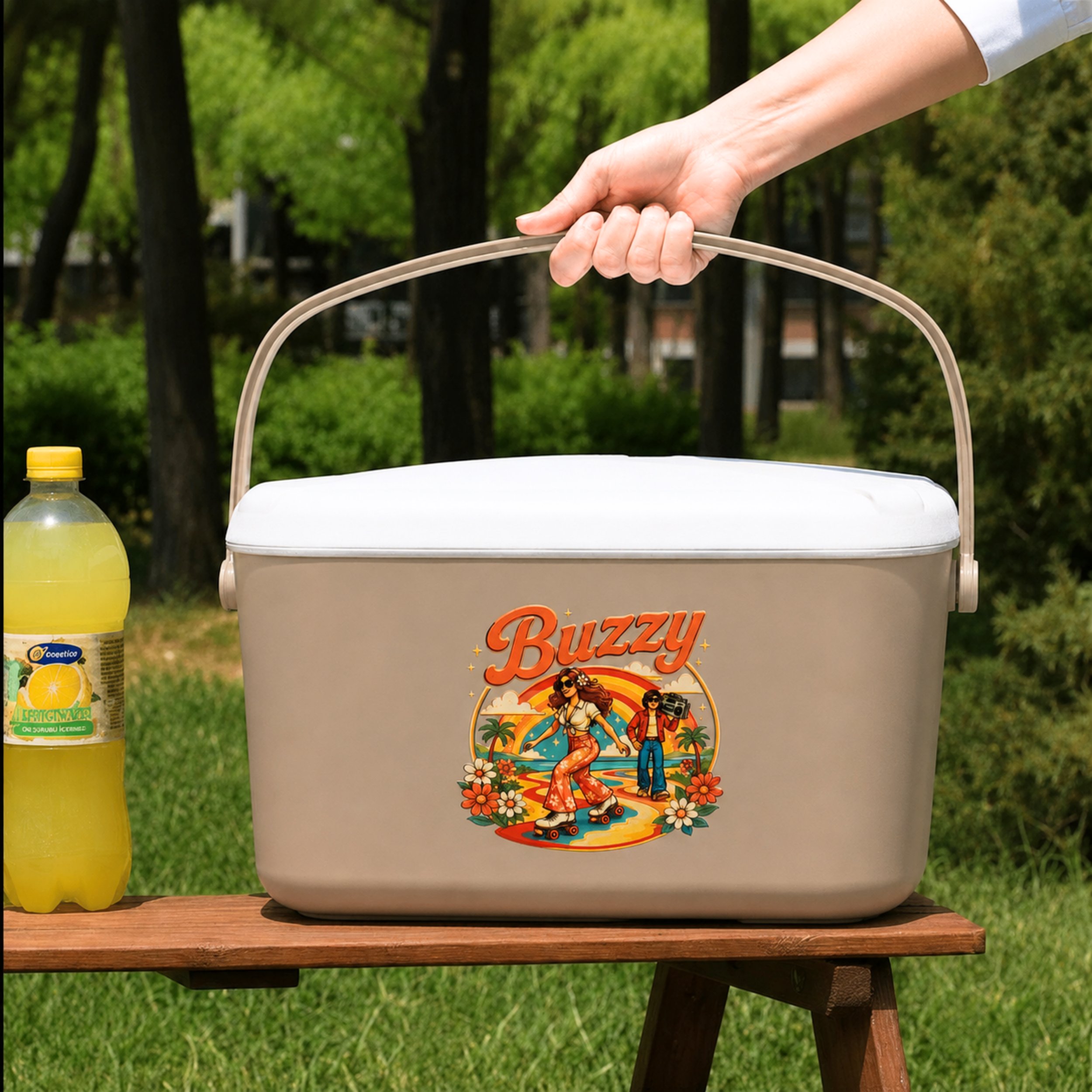 15 LT BUZZY RETRO BUZLUK TERMOS (1177 COOLER BOX)