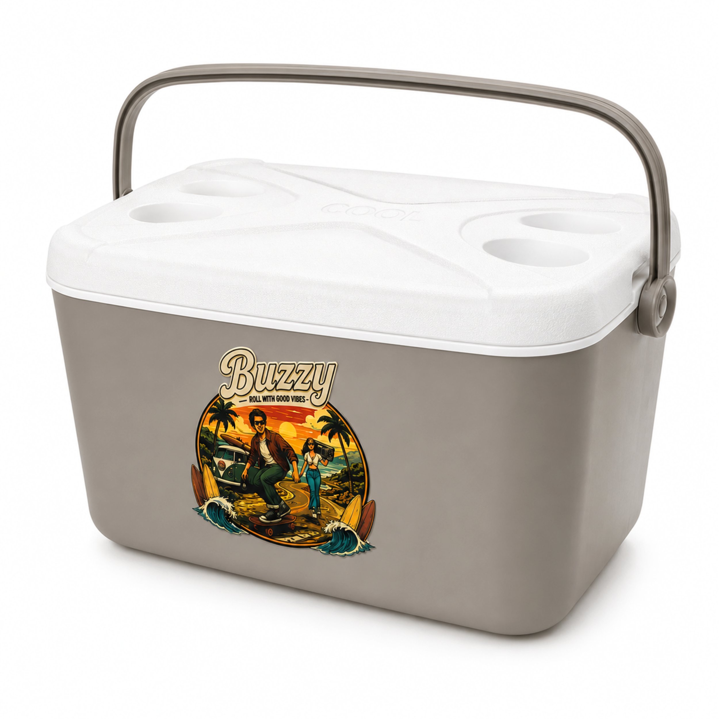 15 LT BUZZY RETRO BUZLUK TERMOS (1177 COOLER BOX)