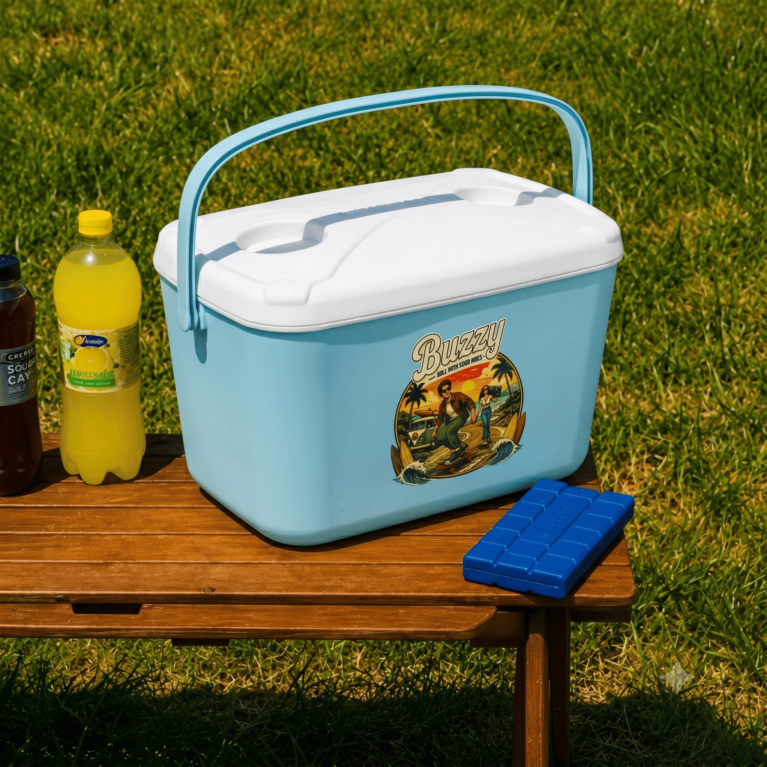 15 LT BUZZY RETRO BUZLUK TERMOS (1177 COOLER BOX)