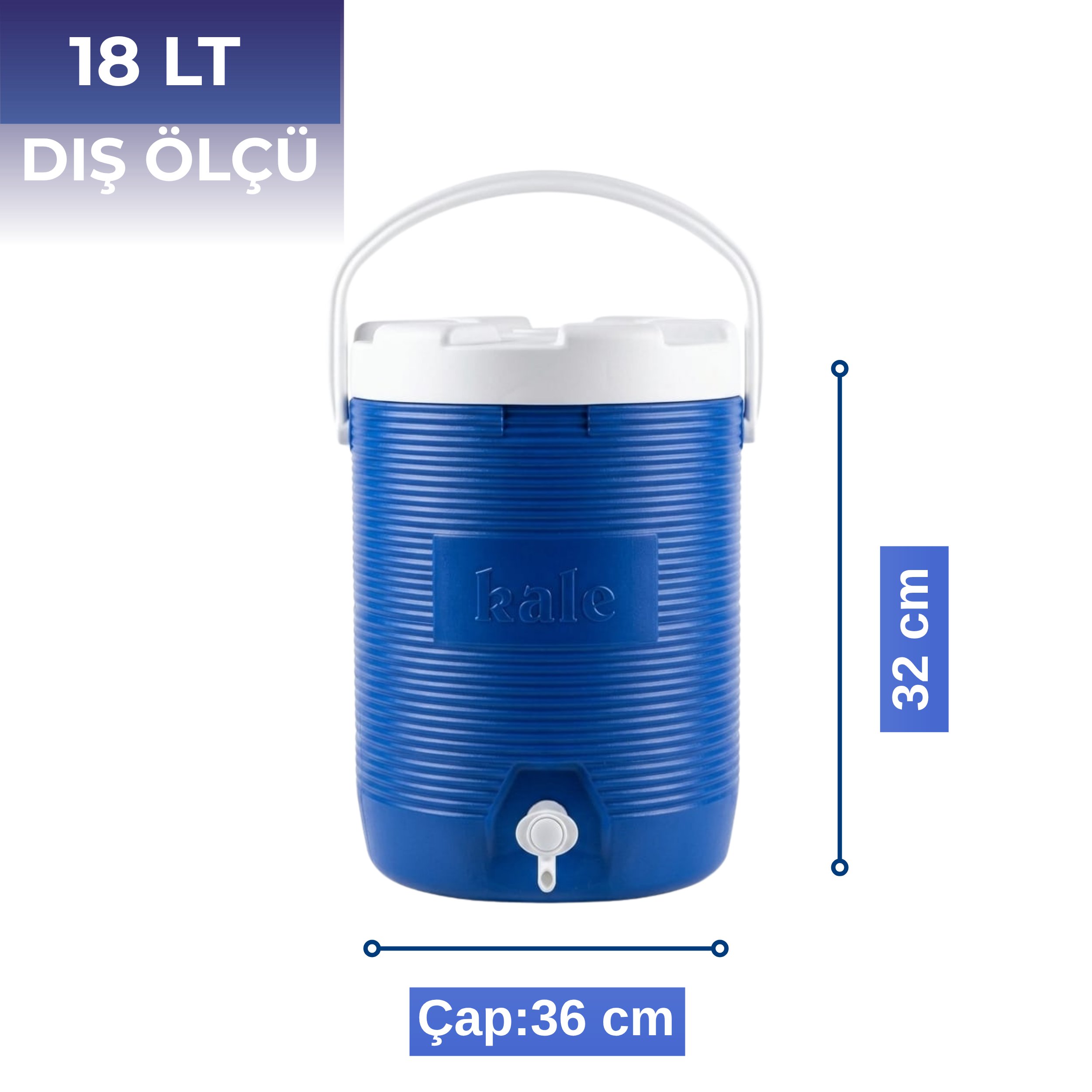 18 Lt Süper Piknik Termos (1012 Super Picnic Cooler Jug)
