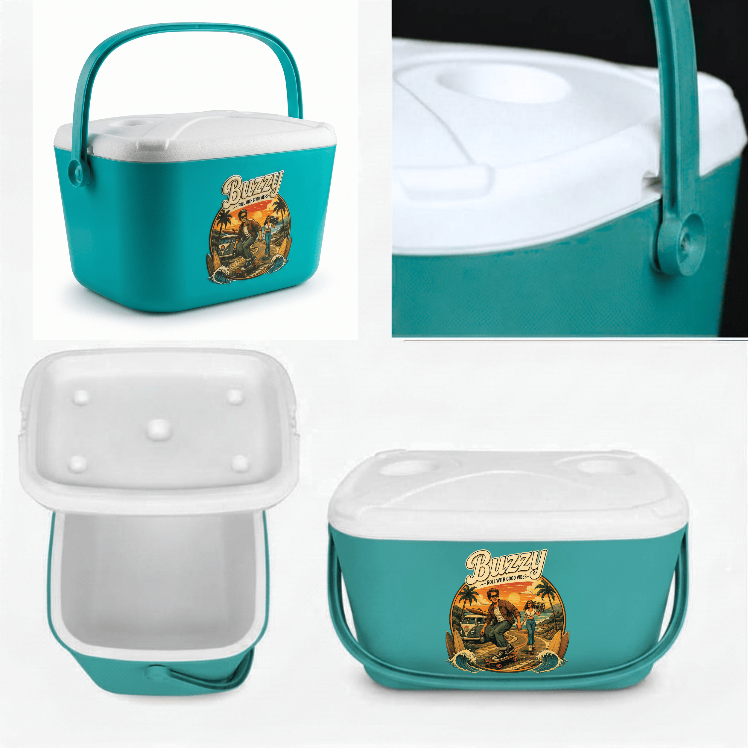 20 LT BUZZY RETRO BUZLUK TERMOS (1179 COOLER BOX)