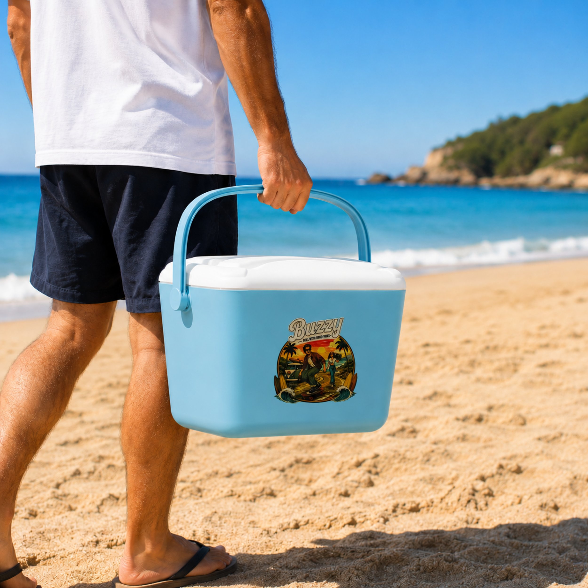 20 LT BUZZY RETRO BUZLUK TERMOS (1179 COOLER BOX)