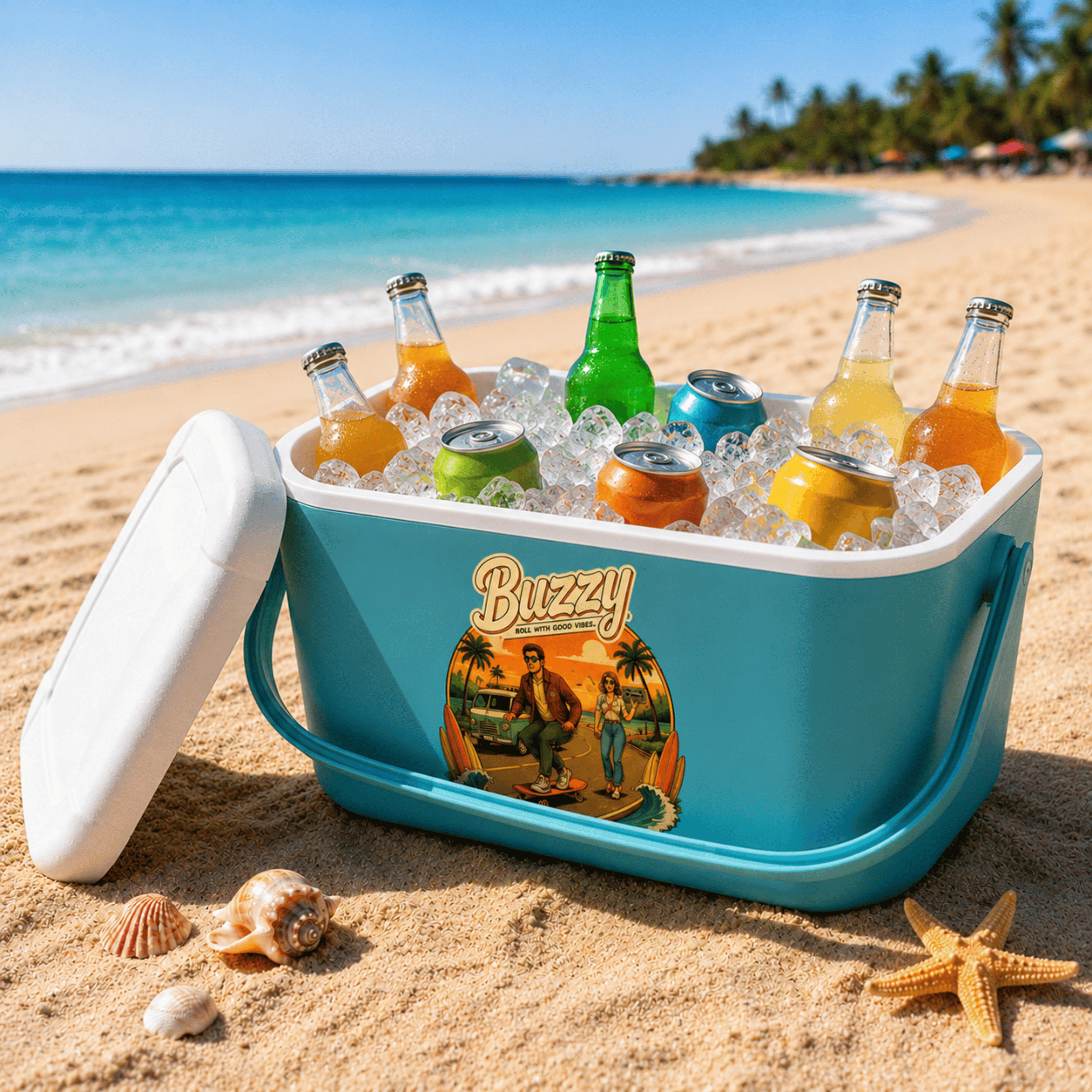 20 LT BUZZY RETRO BUZLUK TERMOS (1179 COOLER BOX)