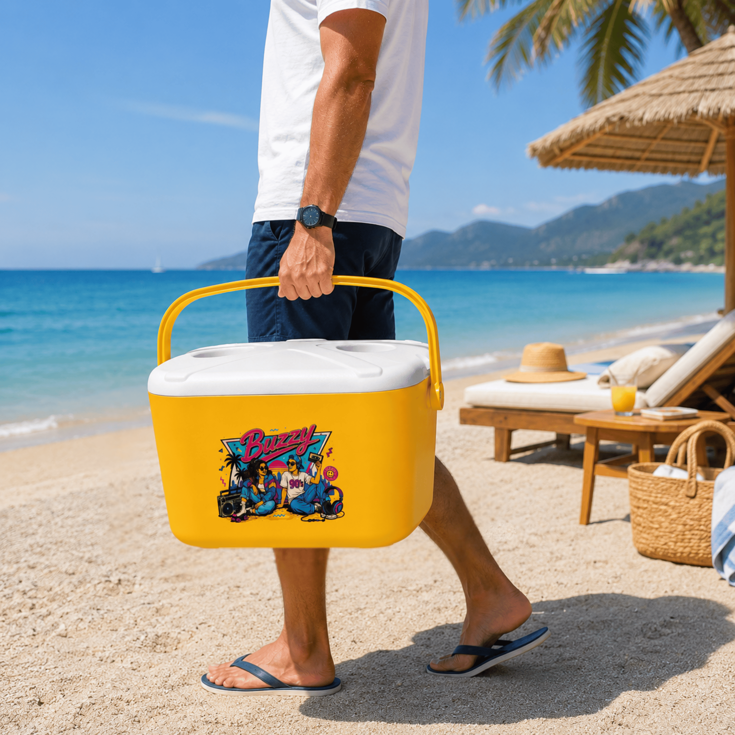 20 LT BUZZY RETRO BUZLUK TERMOS (1179 COOLER BOX)