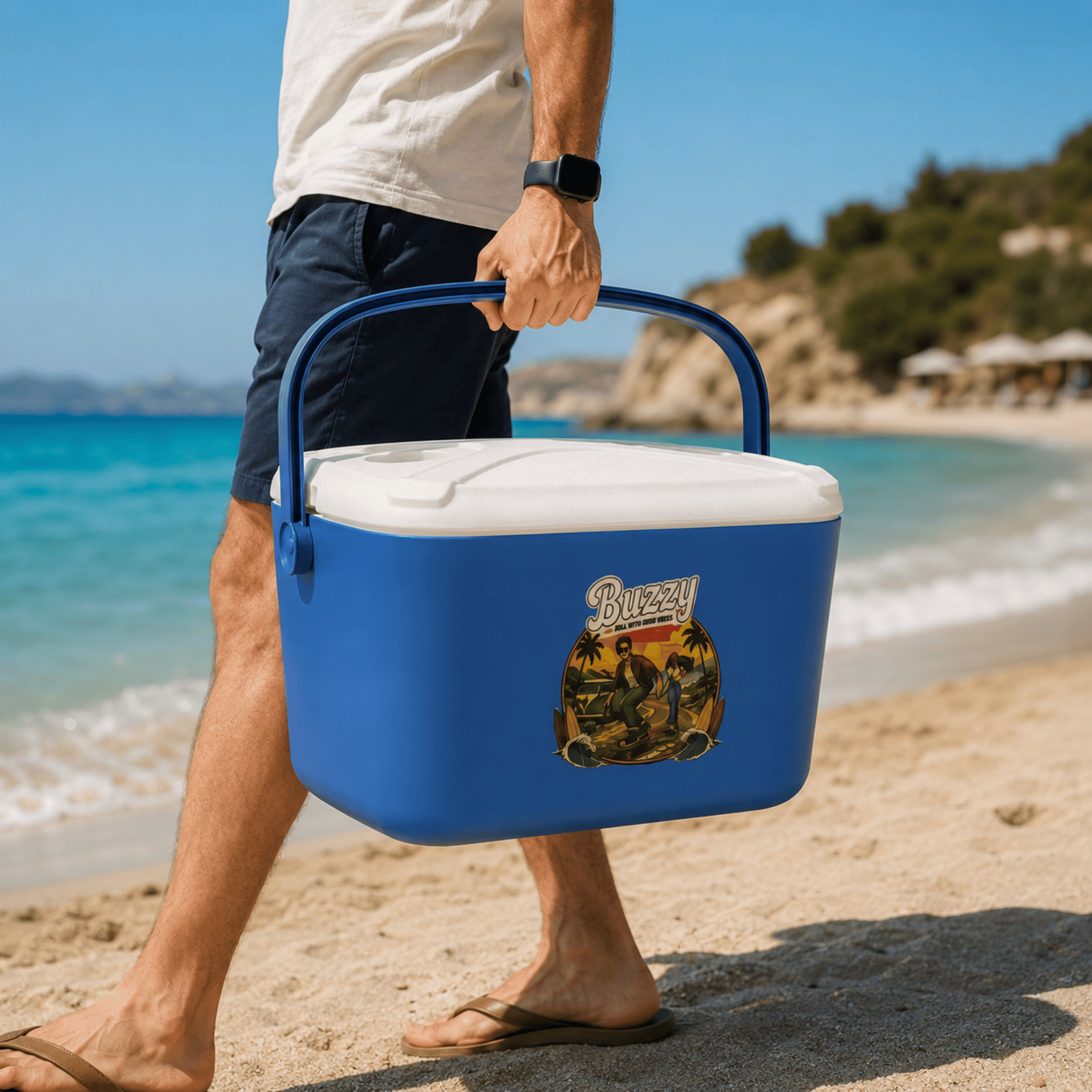 20 LT BUZZY RETRO BUZLUK TERMOS (1179 COOLER BOX)