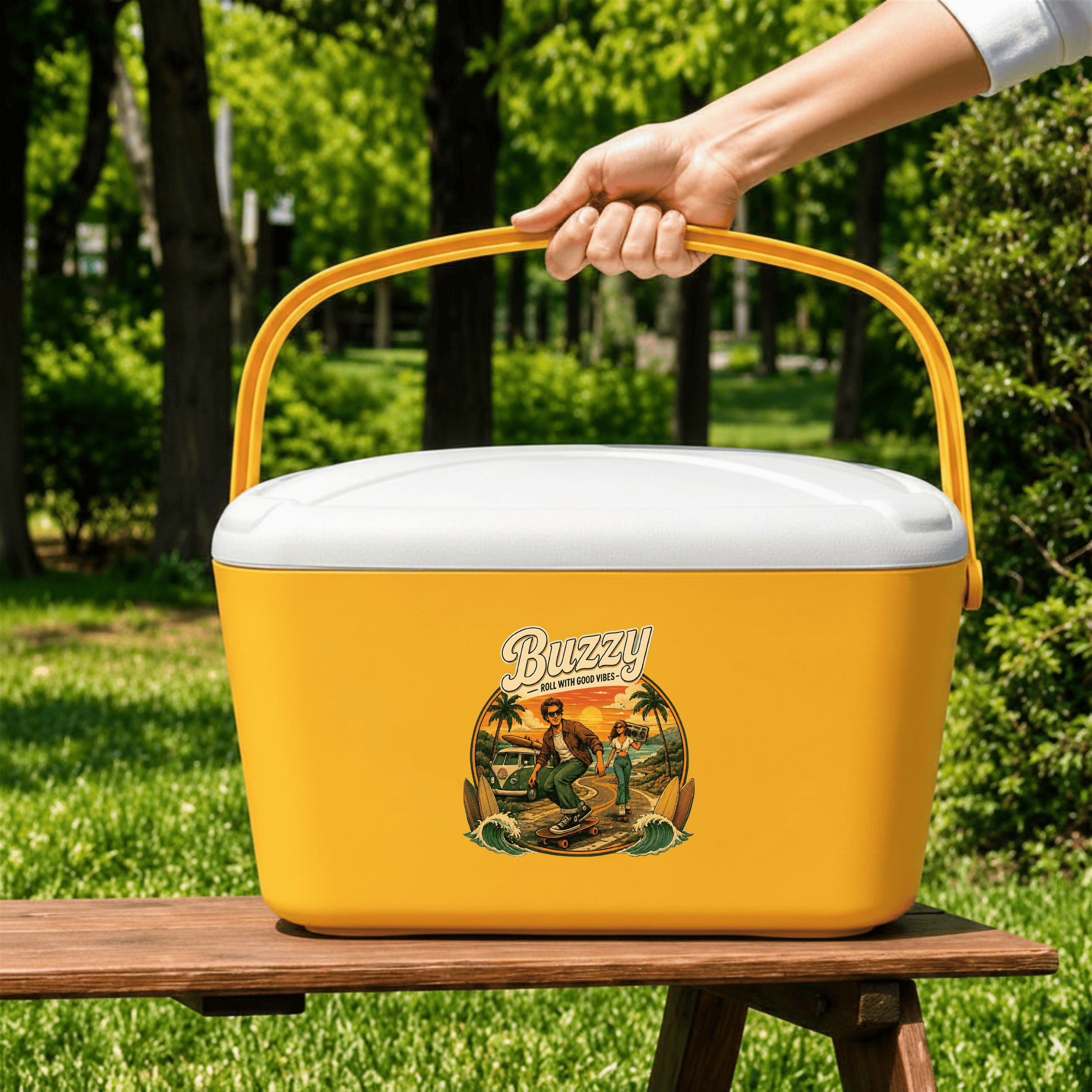 20 LT BUZZY RETRO BUZLUK TERMOS (1179 COOLER BOX)