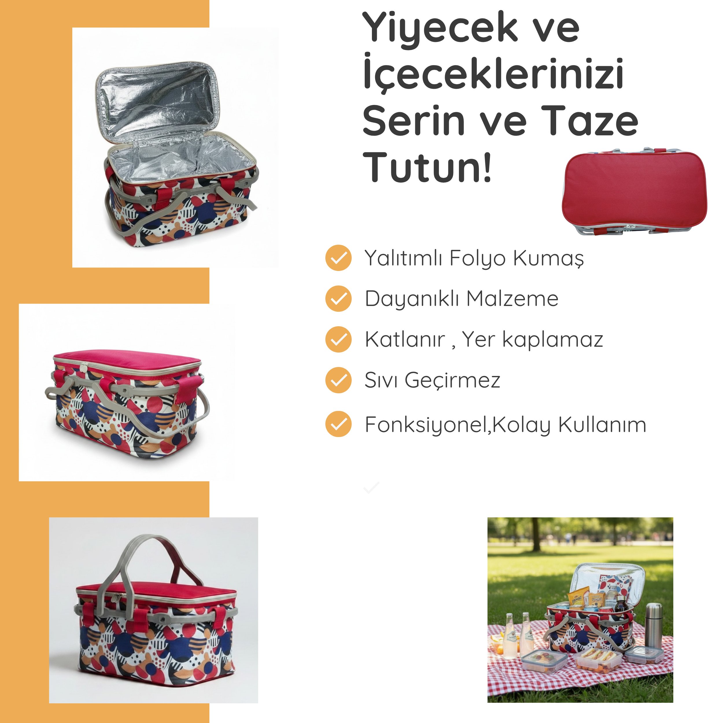 20 LT TERMAL PİKNİK SEPETİ 