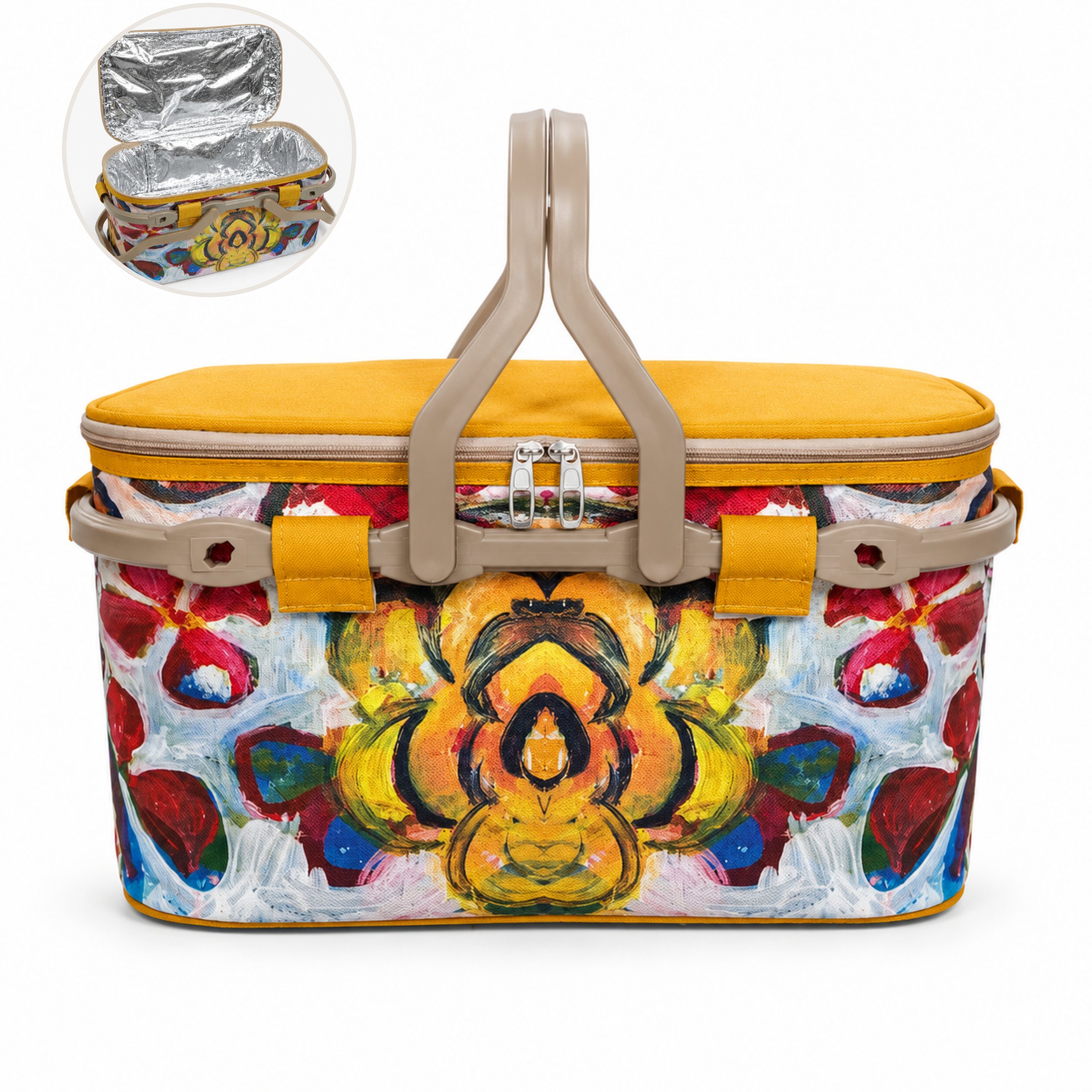 25 LT PİKNİK SEPETİ ( 1308 PİCNİC BAG  )