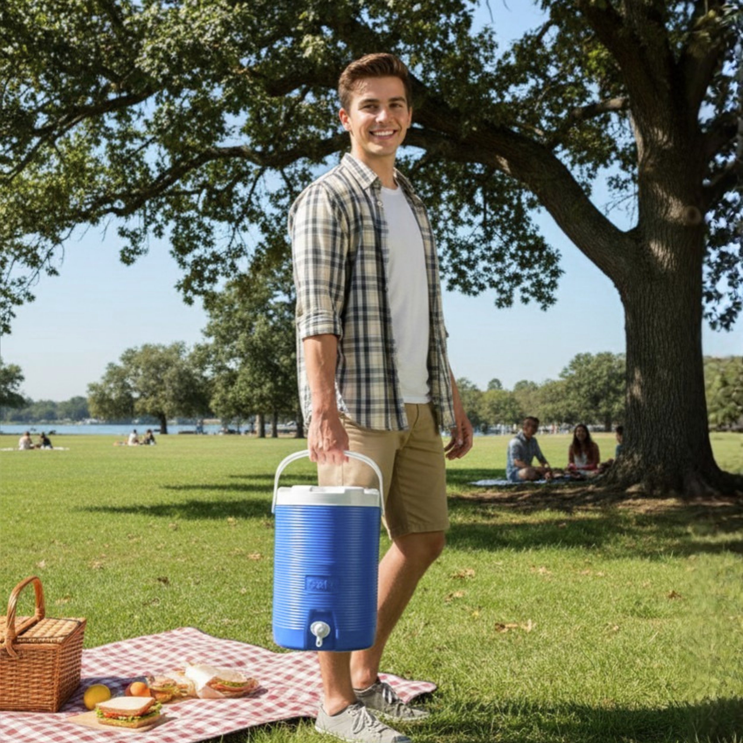 25 Lt Süper Piknik Termos (1013 Super Picnic Cooler Jug)