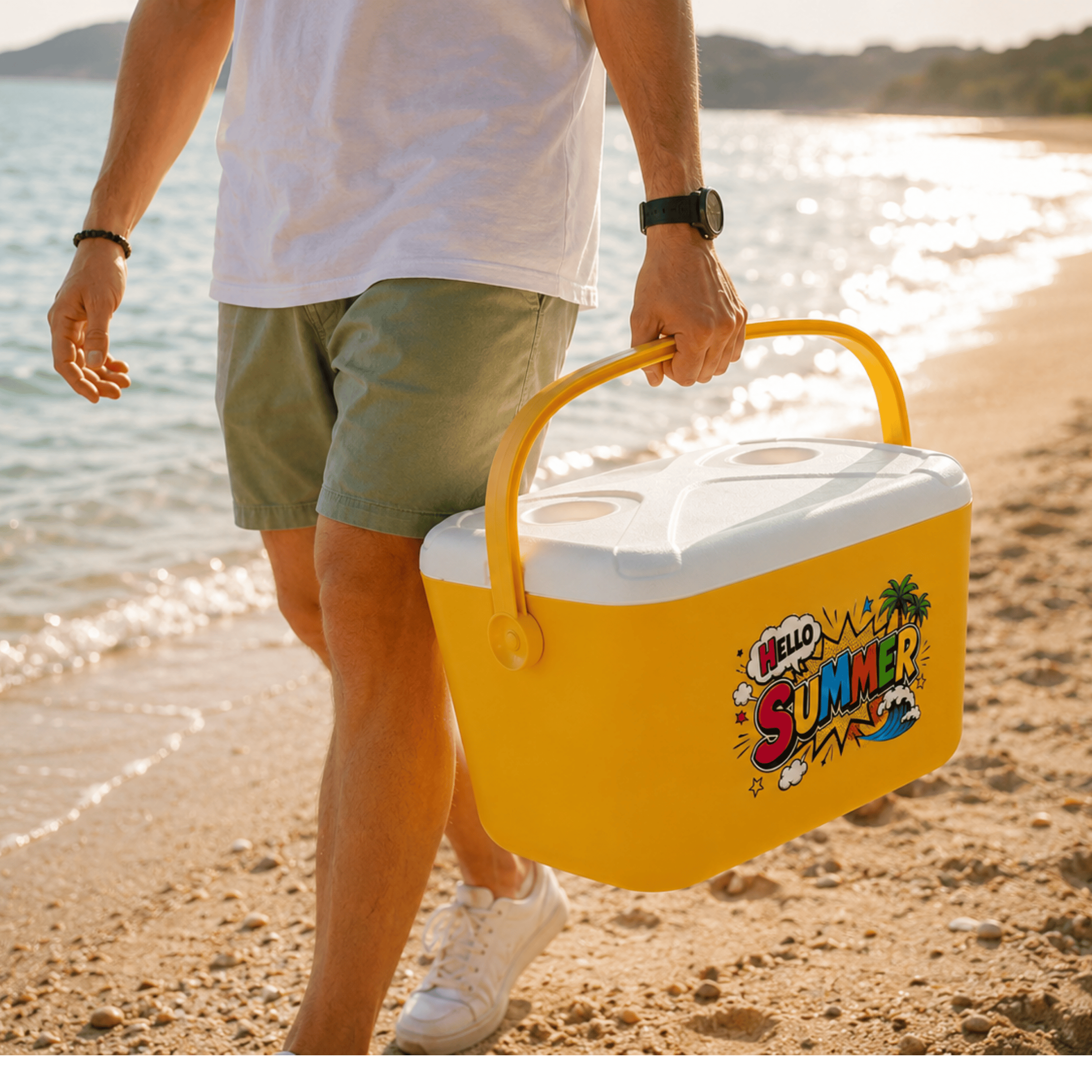 30 LT BUZZY BASKILI BUZLUK TERMOS (1178 COOLER BOX)