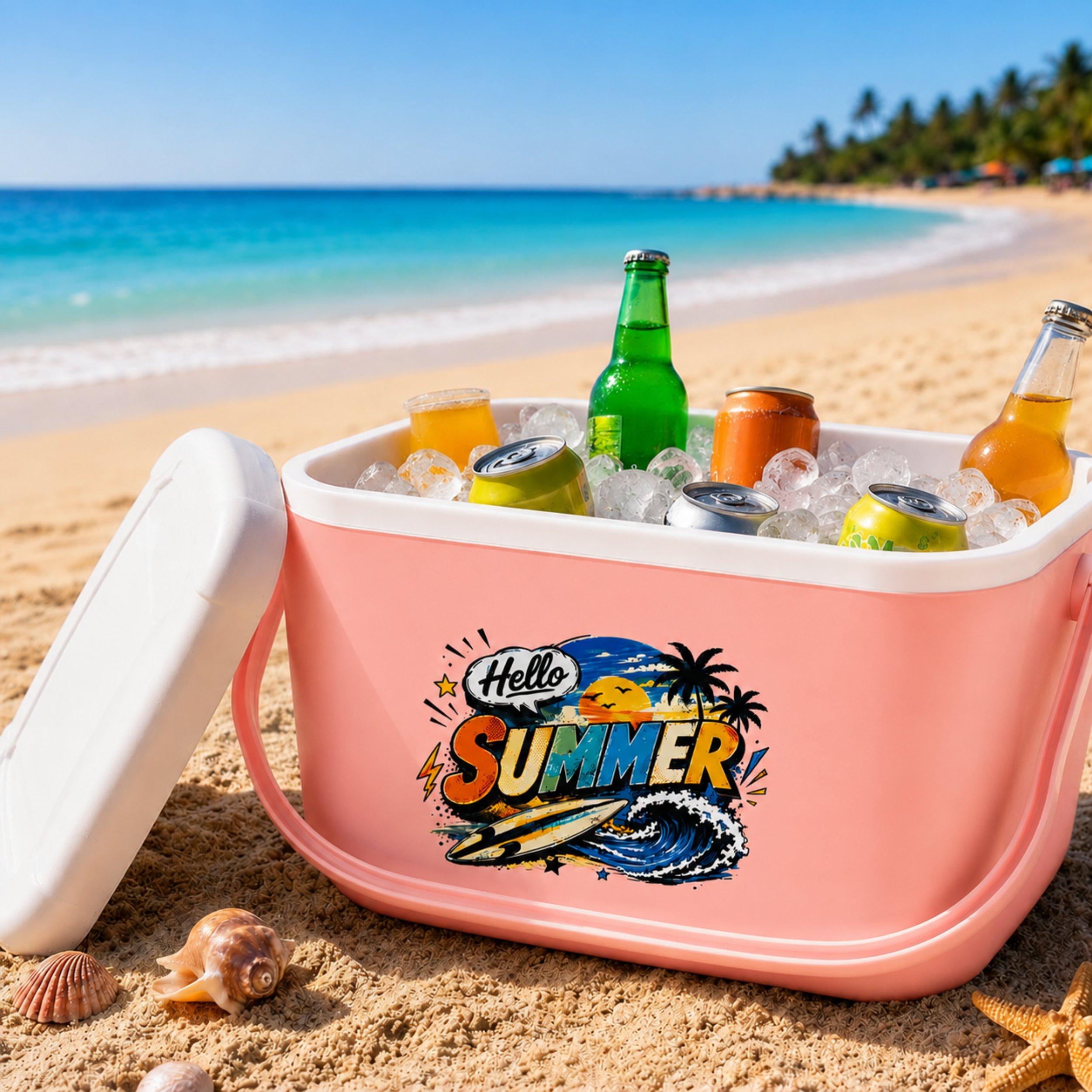 30 LT RETRO BASKILI BUZLUK TERMOS (1178 COOLER BOX)