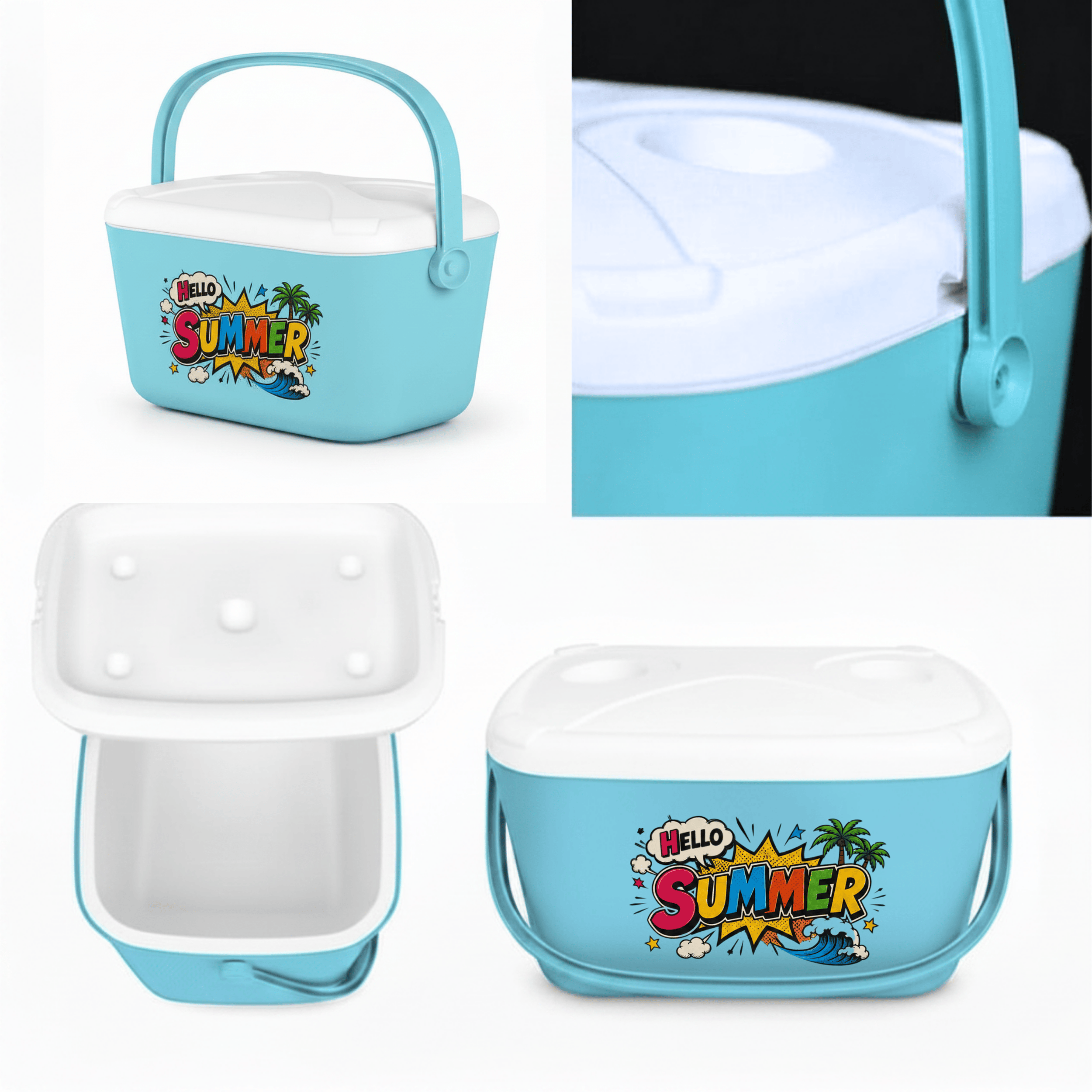 30 LT RETRO BASKILI BUZLUK TERMOS (1178 COOLER BOX)