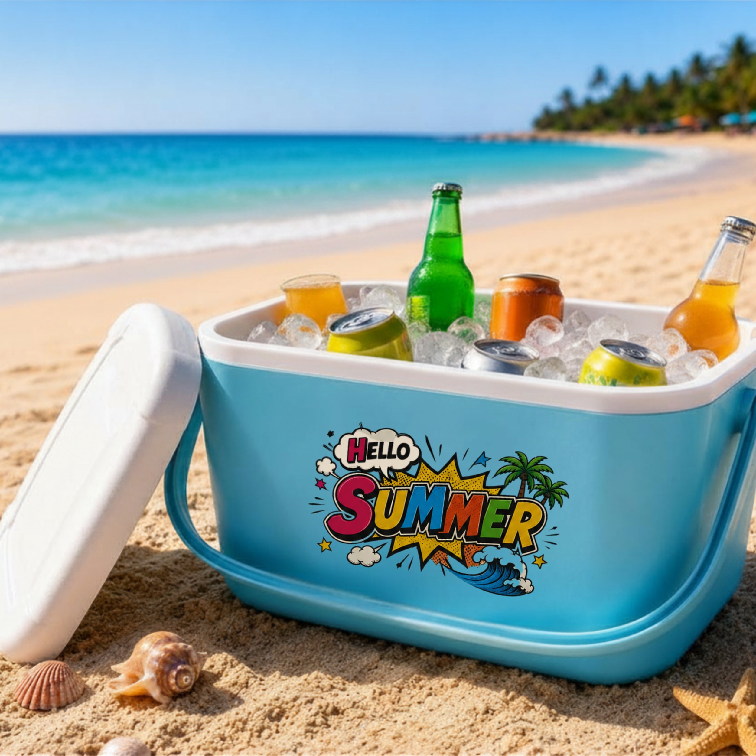 30 LT RETRO BASKILI BUZLUK TERMOS (1178 COOLER BOX)