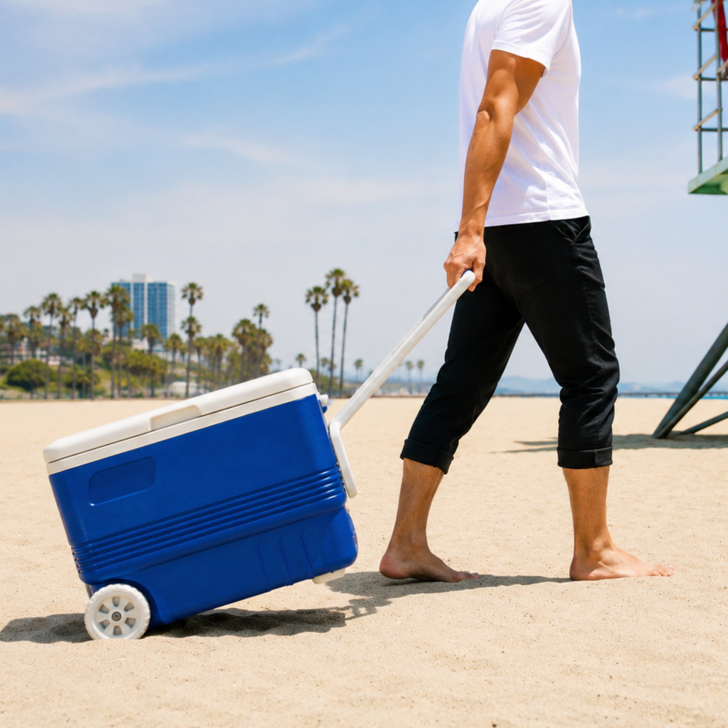 45 Lt Tekerlekli Buzluk Termos (1032 Wheled Cooler Box) 