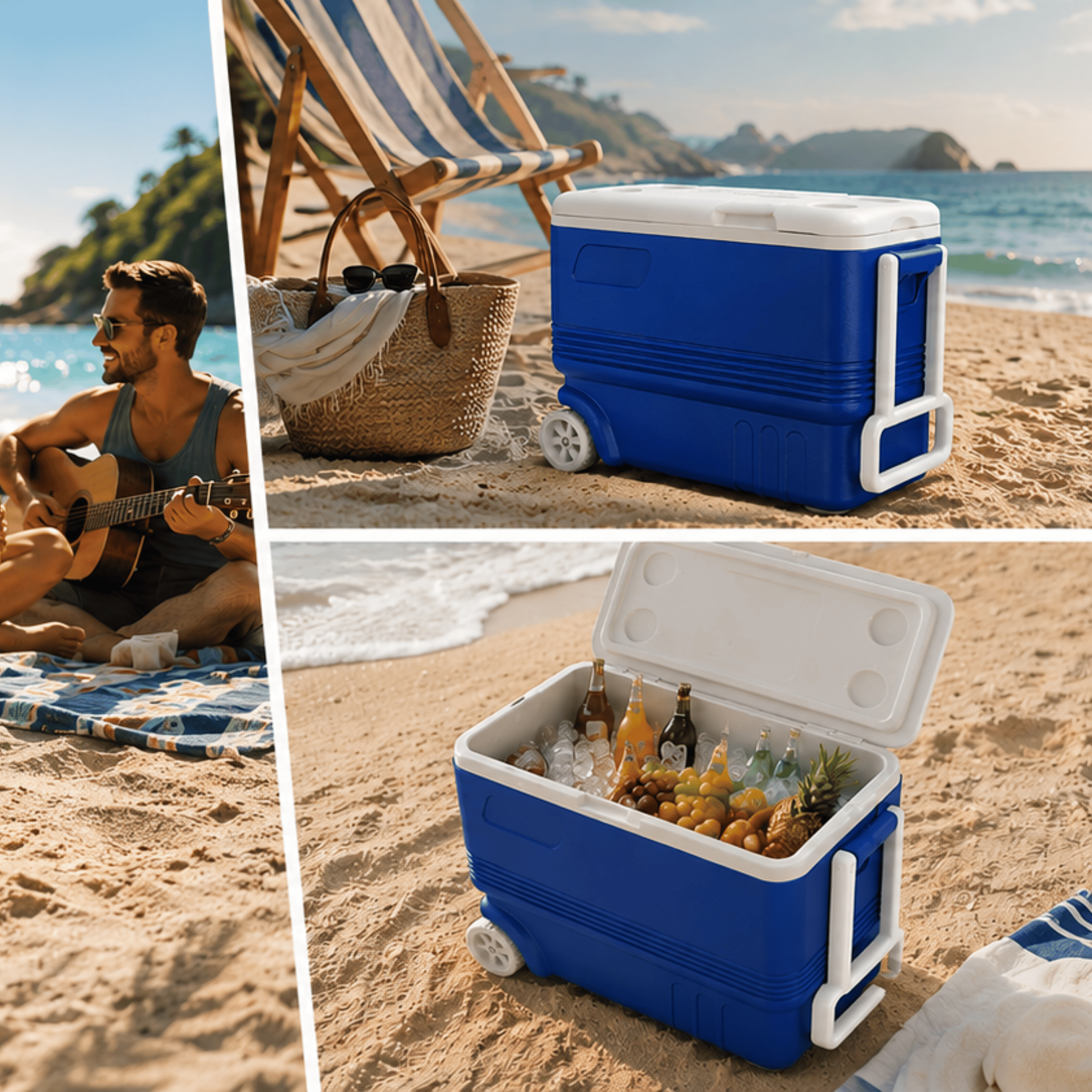 45 Lt Tekerlekli Buzluk Termos (1032 Wheled Cooler Box) 