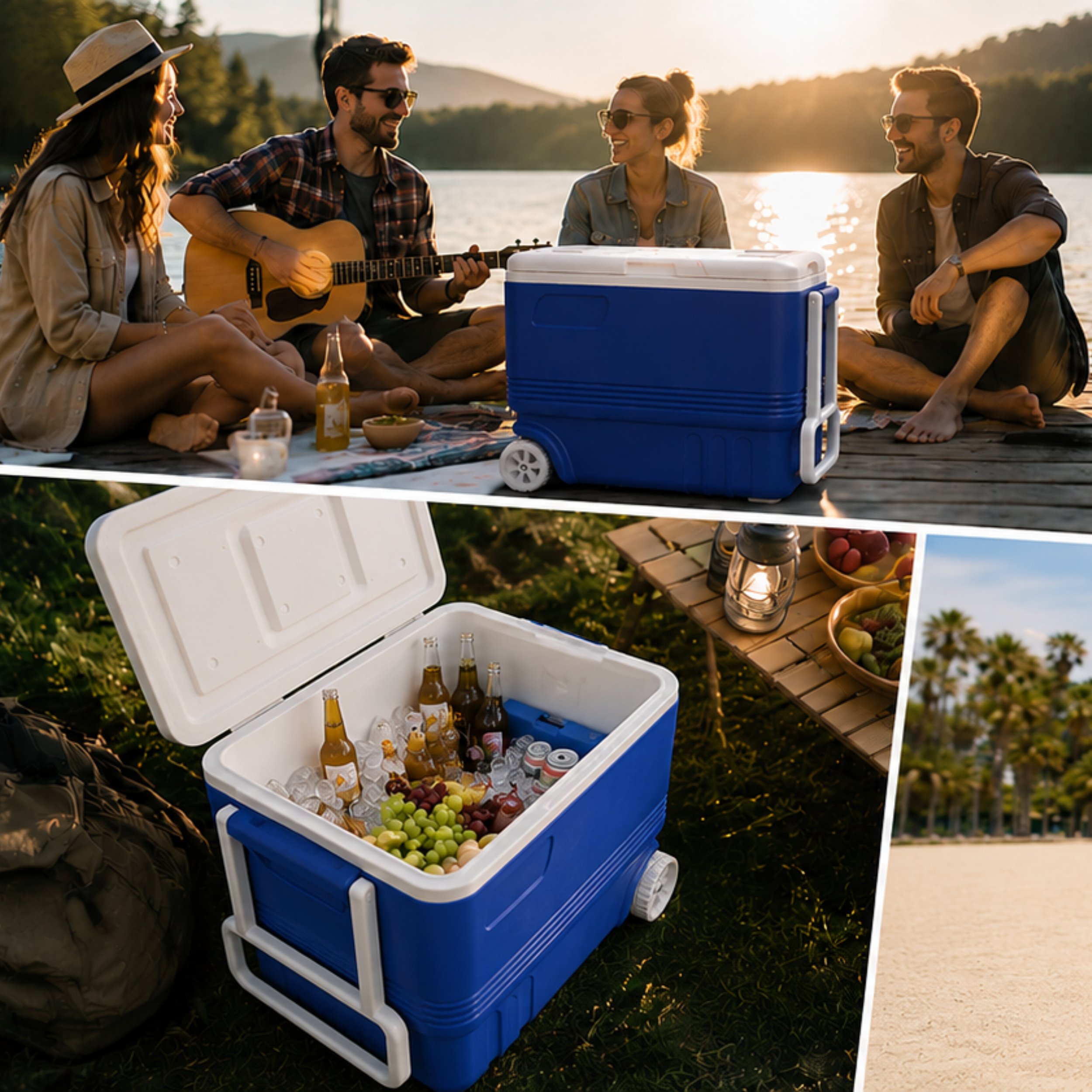 45 Lt Tekerlekli Buzluk Termos (1032 Wheled Cooler Box) 