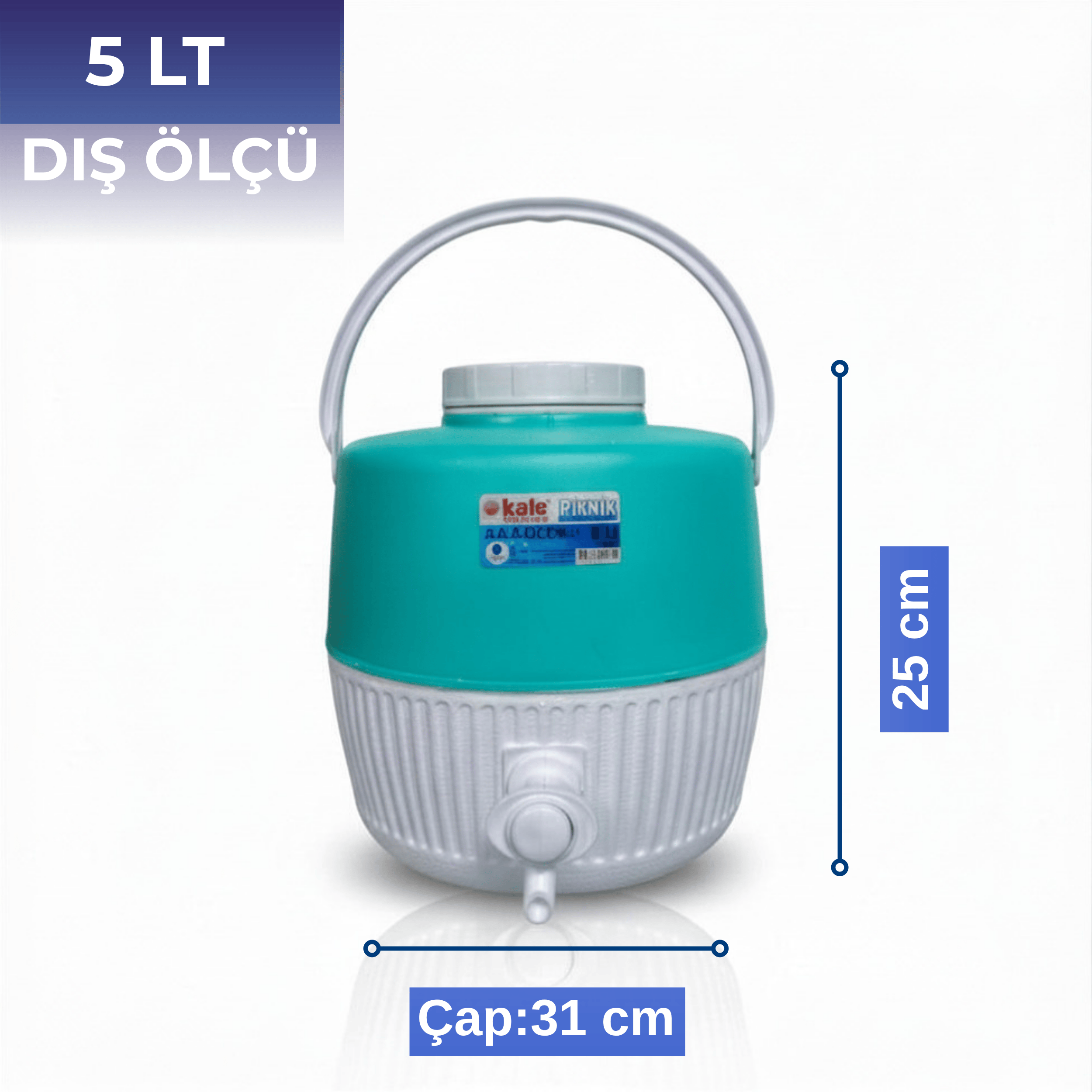 5 Lt Piknik Termos (1003 Super Picnic Cooler Jug)