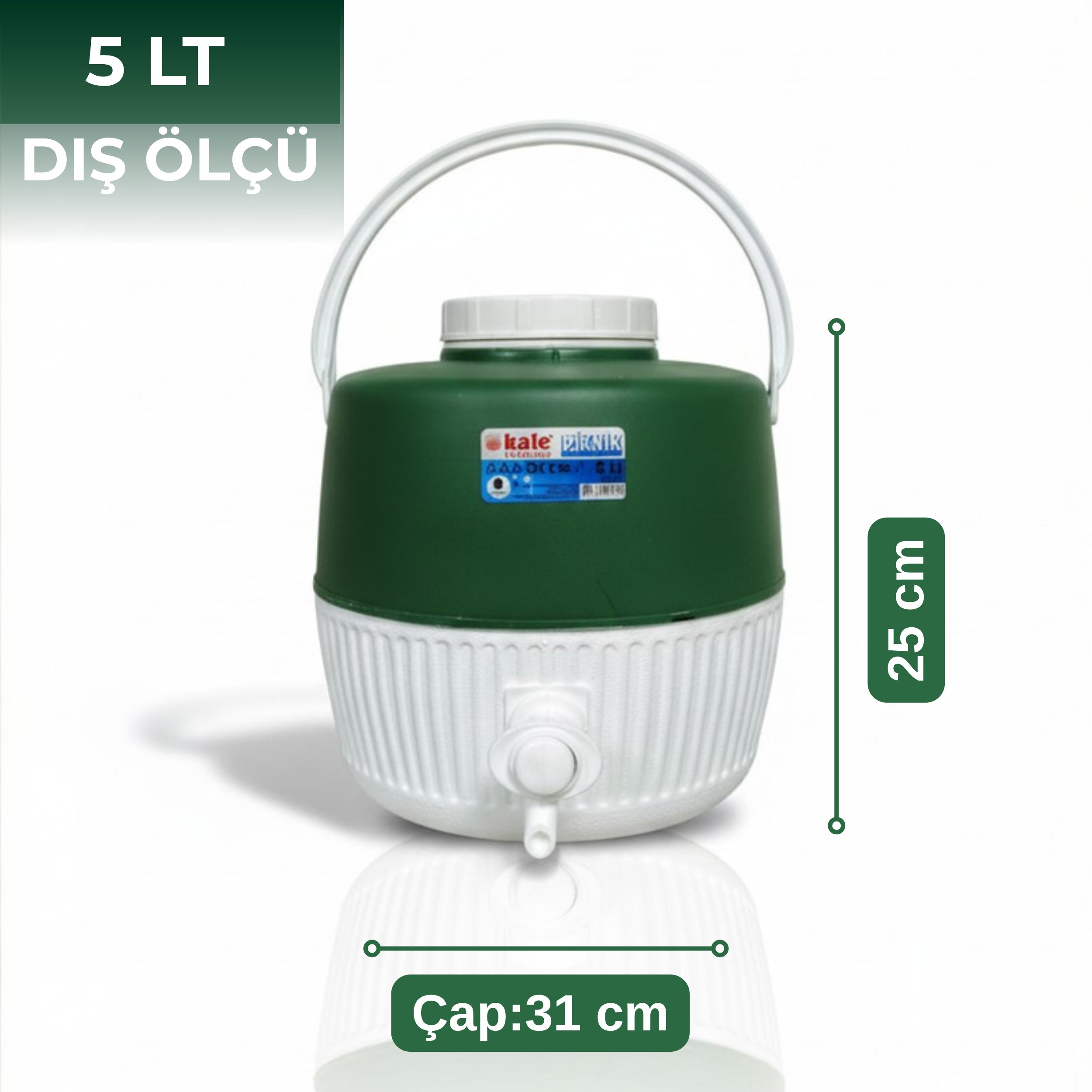 5 Lt Piknik Termos (1003 Super Picnic Cooler Jug)