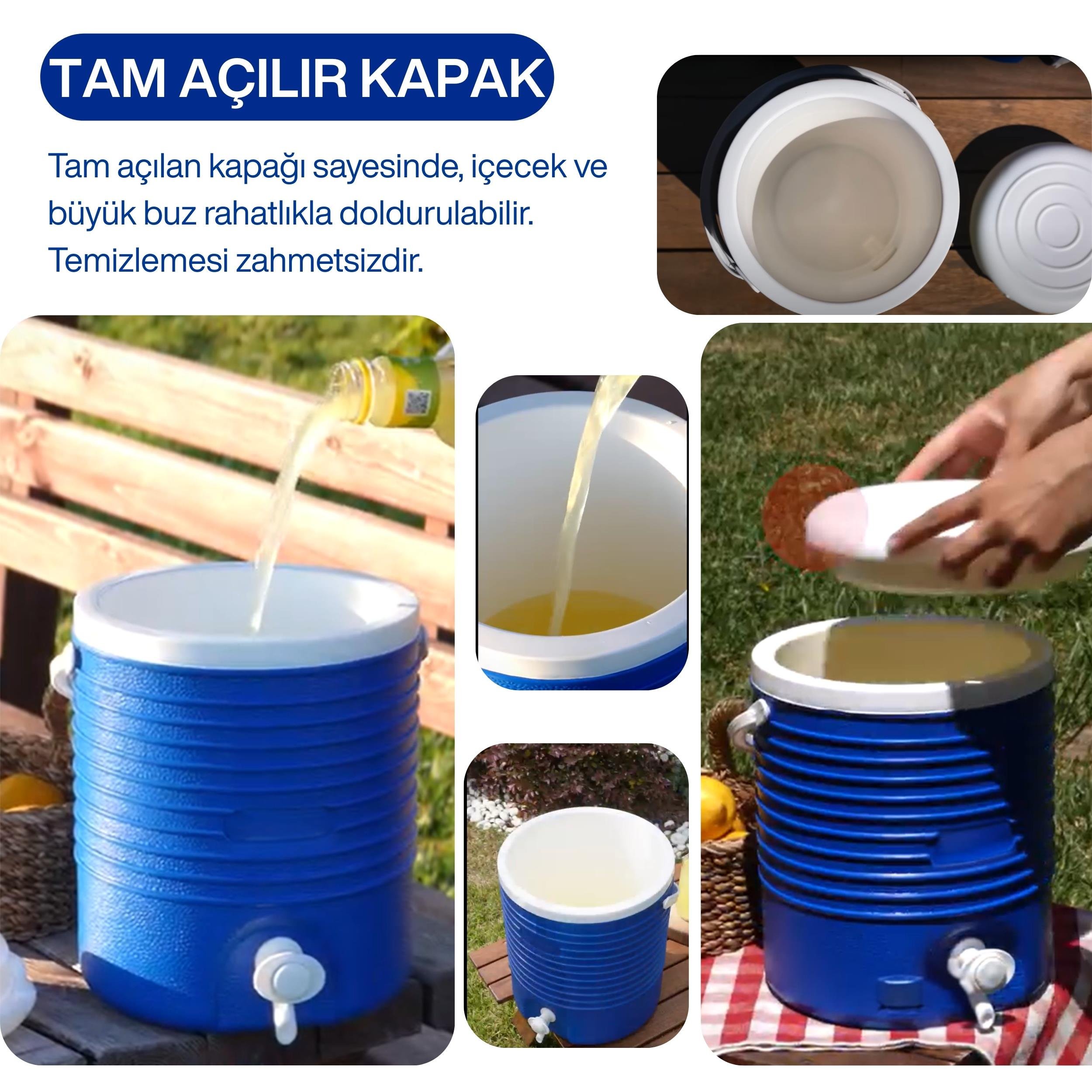 6.5 Lt Erciyes Piknik Termos (1403 Cooler Jug)